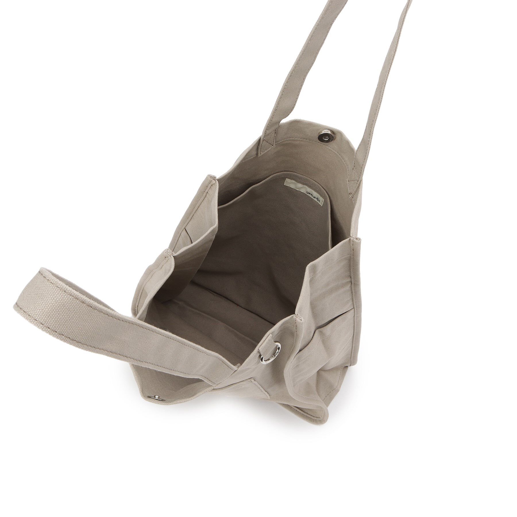 SHOO･LA･RUE「【ラッキーカラー/推し活にも】うちわも入るキャンバストートバッグ」|トートバッグ|