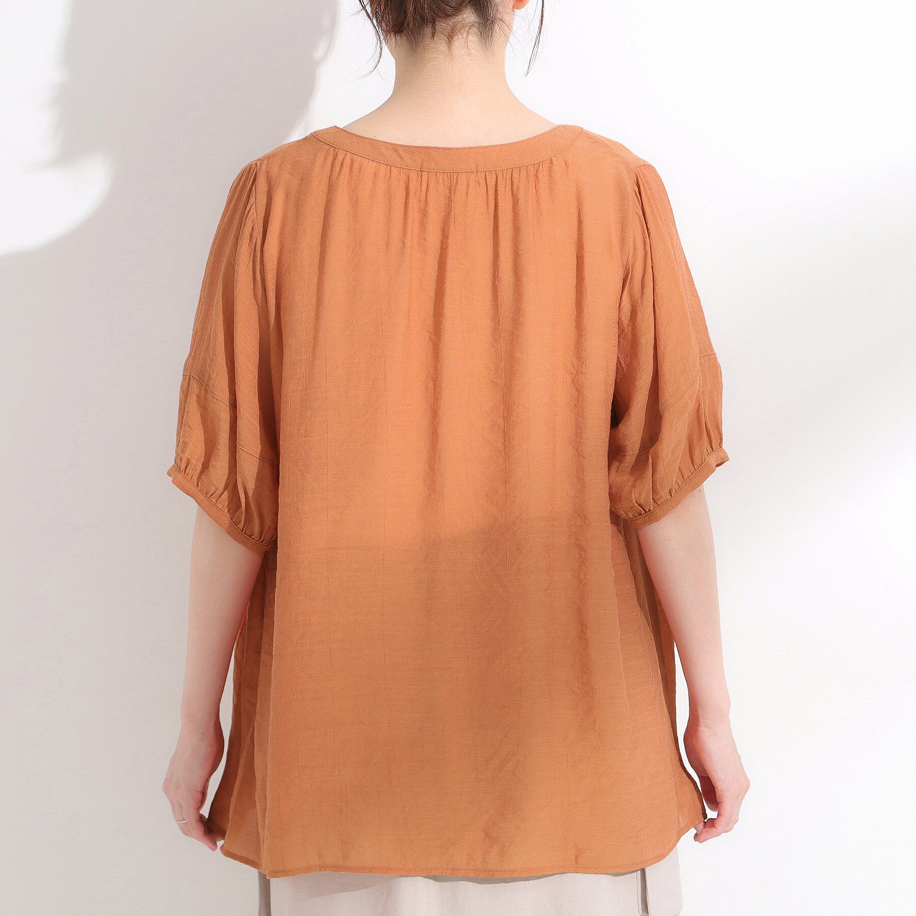 SHOO･LA･RUE「【S-LL/2点セット】リボン使いがアクセント はしごレースブラウス＋タンクトップ」|その他|