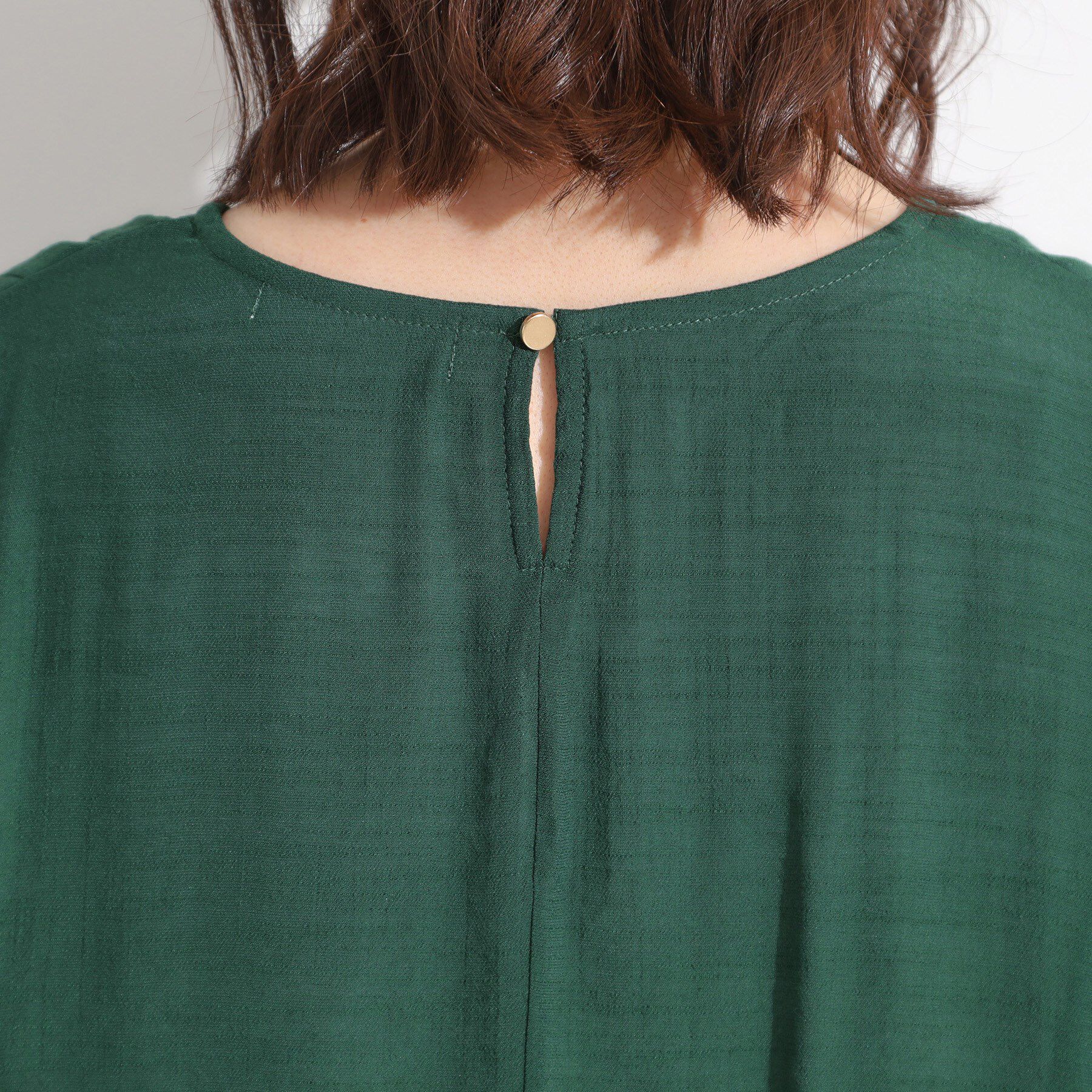 SHOO･LA･RUE「【S-LL】１枚でコーデが決まる スラブドッキングトップス」|Tシャツ・カットソー|