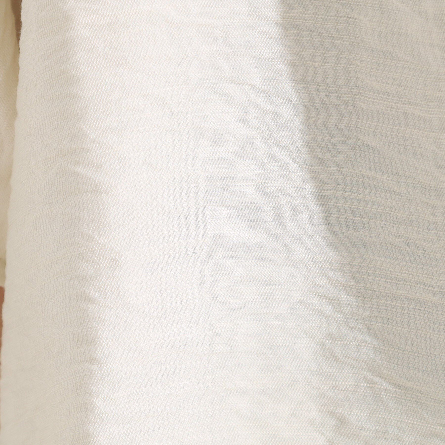 SHOO･LA･RUE「【洗える/S-LL/5分袖】季節の変わり目に さらさらドレープシャツ」|シャツ・ブラウス|