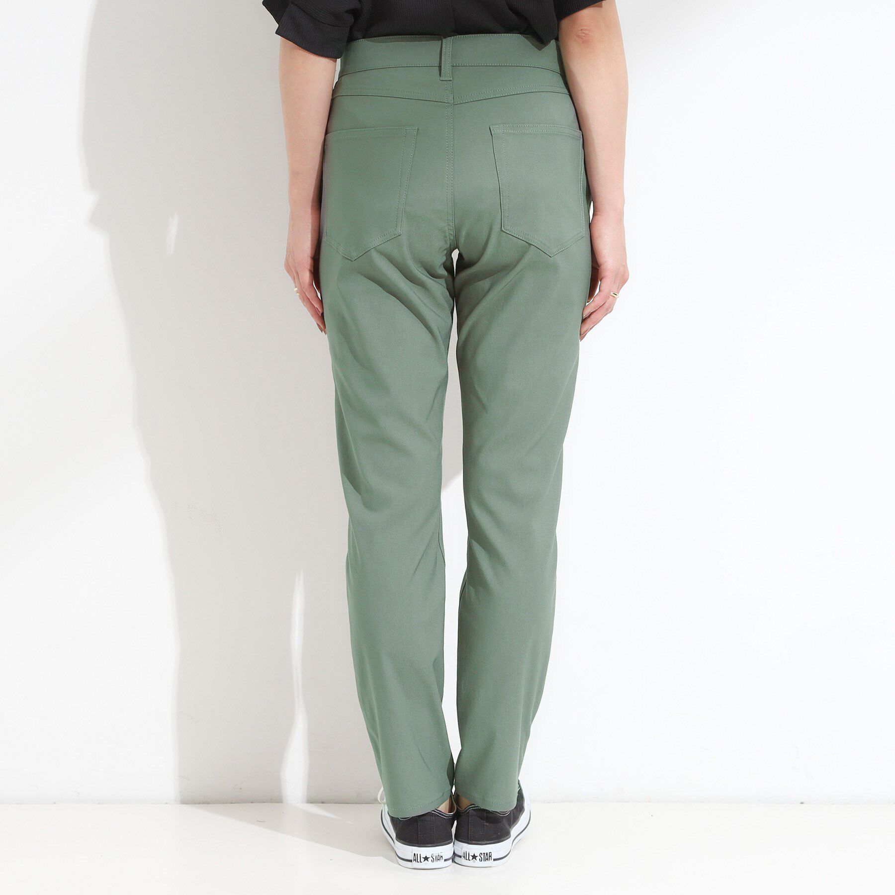 SHOO･LA･RUE「【S-LL】ぐんぐん伸びる ハイパースキニーパンツ」|その他|