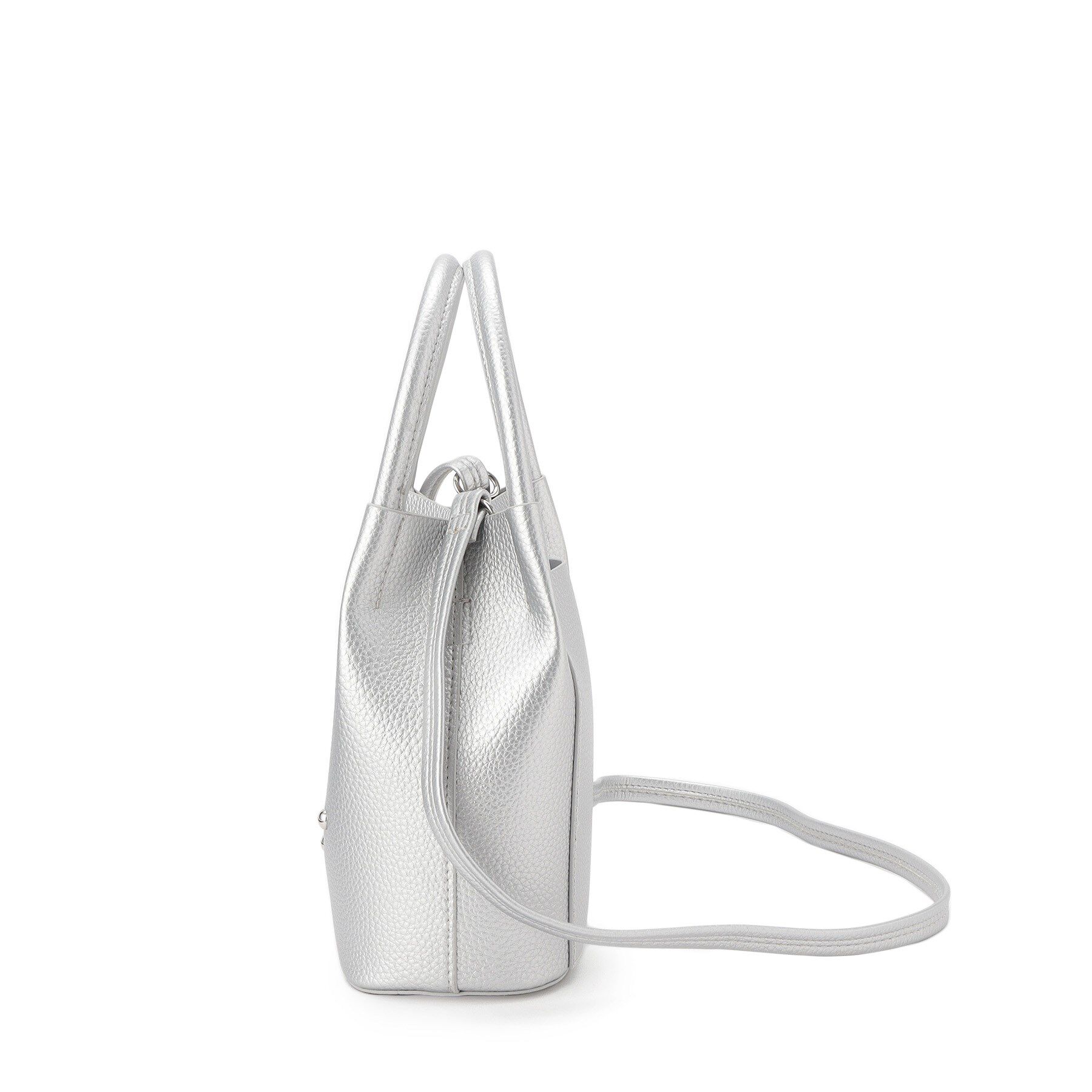 SHOO･LA･RUE「つまみハンドルスタッズミニショルダー」|ショルダー・メッセンジャー|