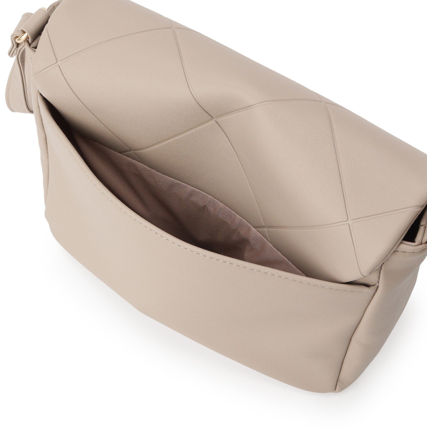 SHOO･LA･RUE「バイアスチェック型押しショルダー」|ショルダー・メッセンジャー|