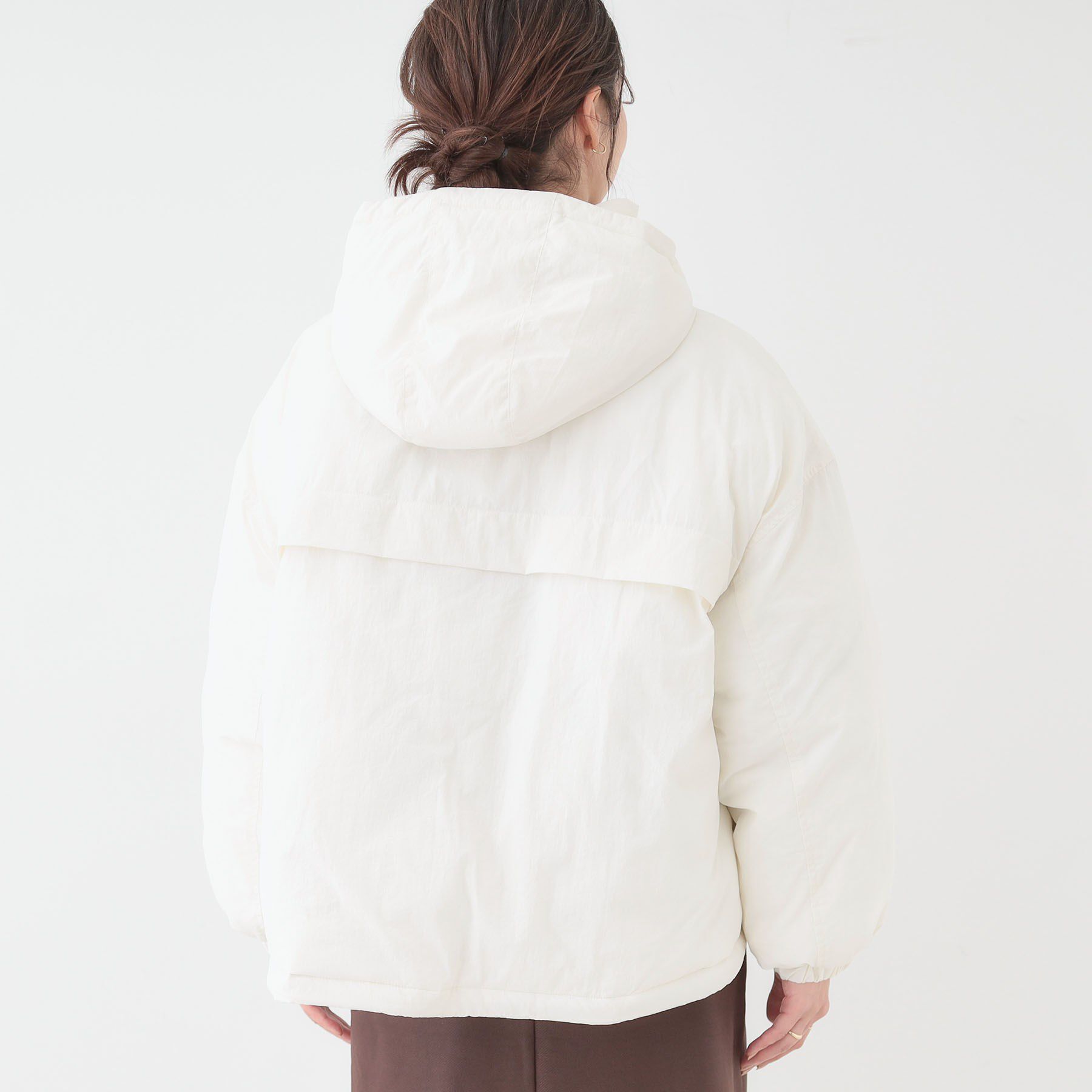 SHOO･LA･RUE「【撥水/あったか】たっぷり着られる 中綿モンスターショートコート」|ダウン|