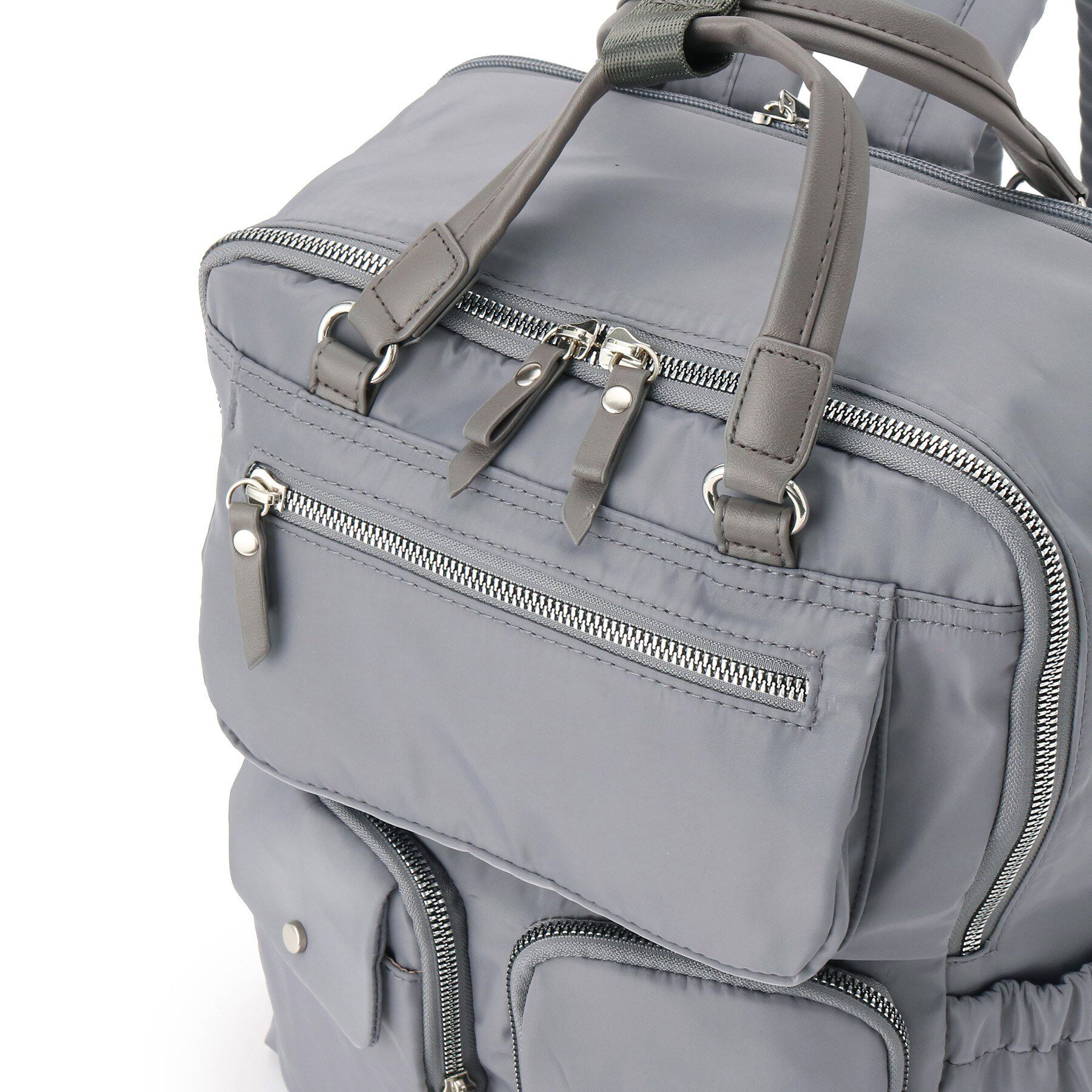 SHOO･LA･RUE「【撥水】立体ポケットリュック」|リュック|