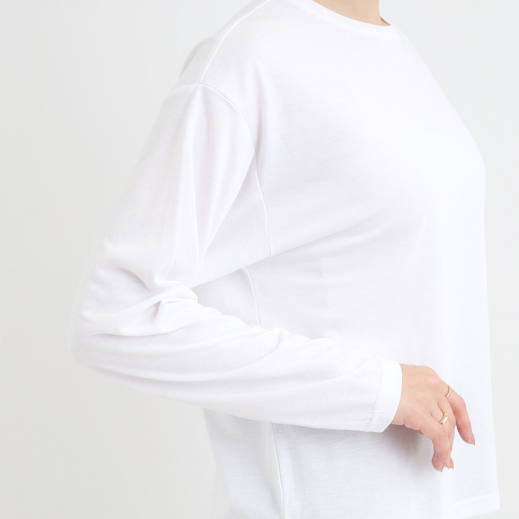 SHOO･LA･RUE「【2点セット】ラメメッシュニットカーディガン＋ロンTセット」|カーディガン|