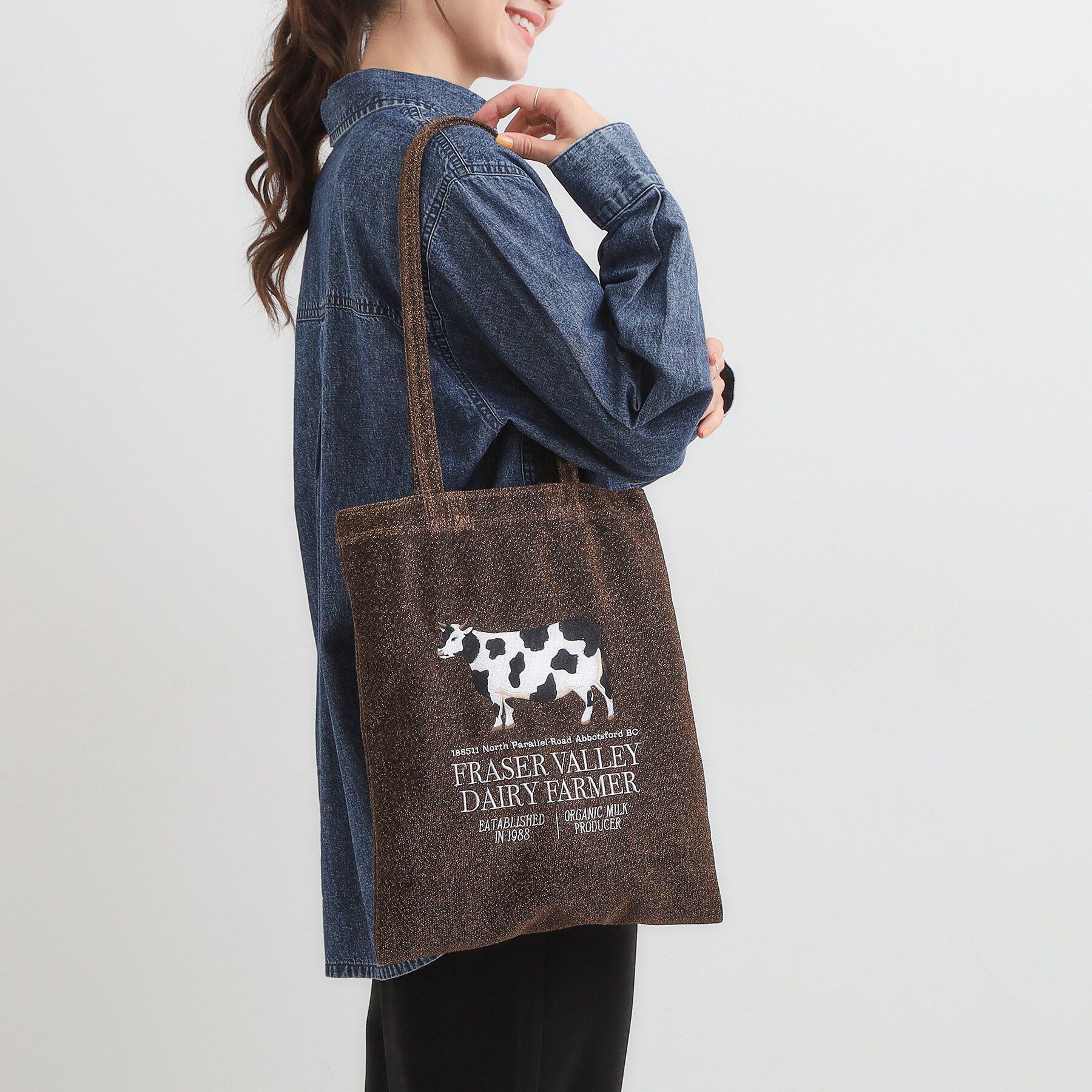 SHOO･LA･RUE「アニマルラメトートバッグ」|トートバッグ|