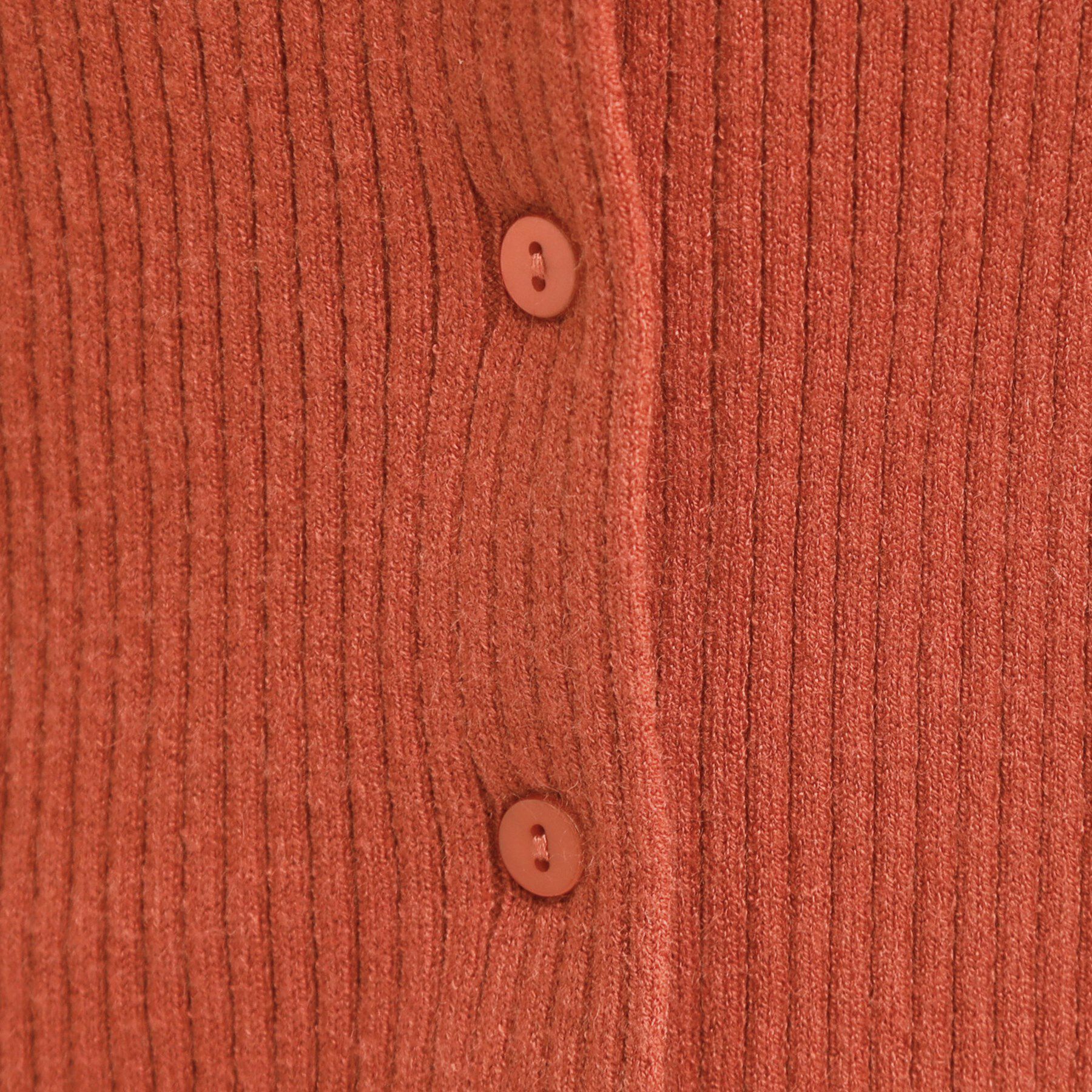 SHOO･LA･RUE「カジュアルながらも上品な 襟付きリブニット」|ニット・セーター|