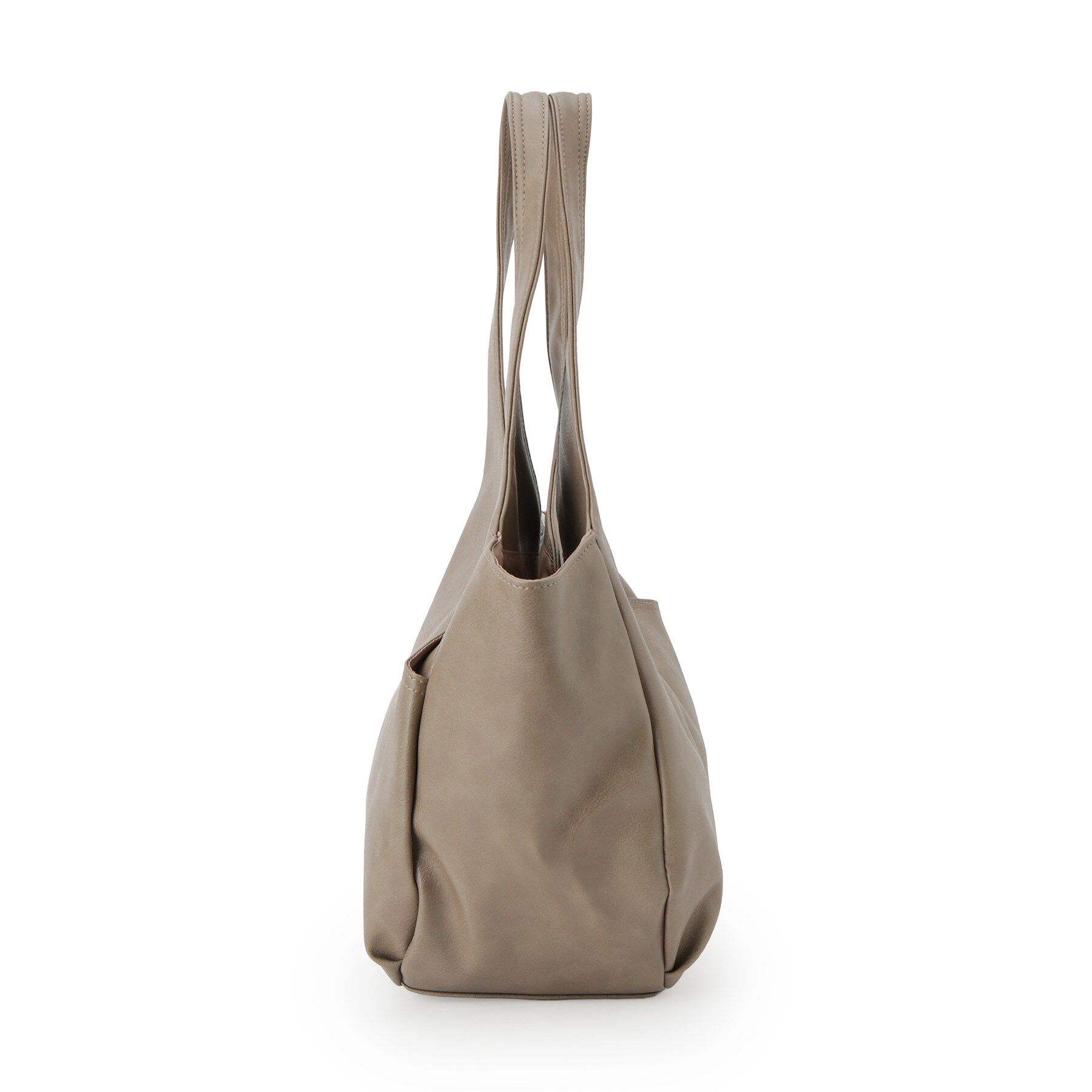 SHOO･LA･RUE「あおりポケットバルーントートバッグ」|トートバッグ|