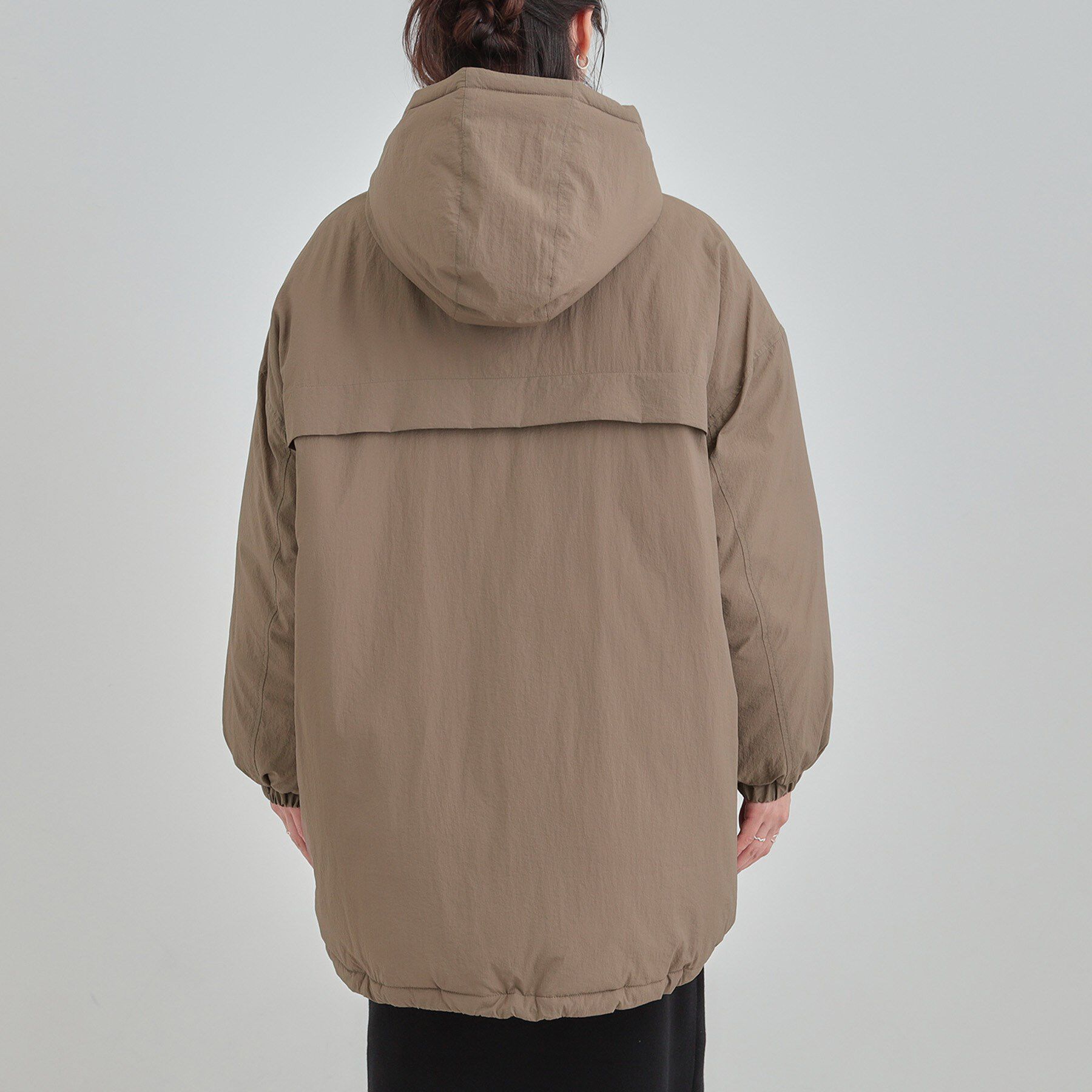 SHOO･LA･RUE「【あったか/撥水/フード取り外し可能】中綿モンスターコート」|ダウン|