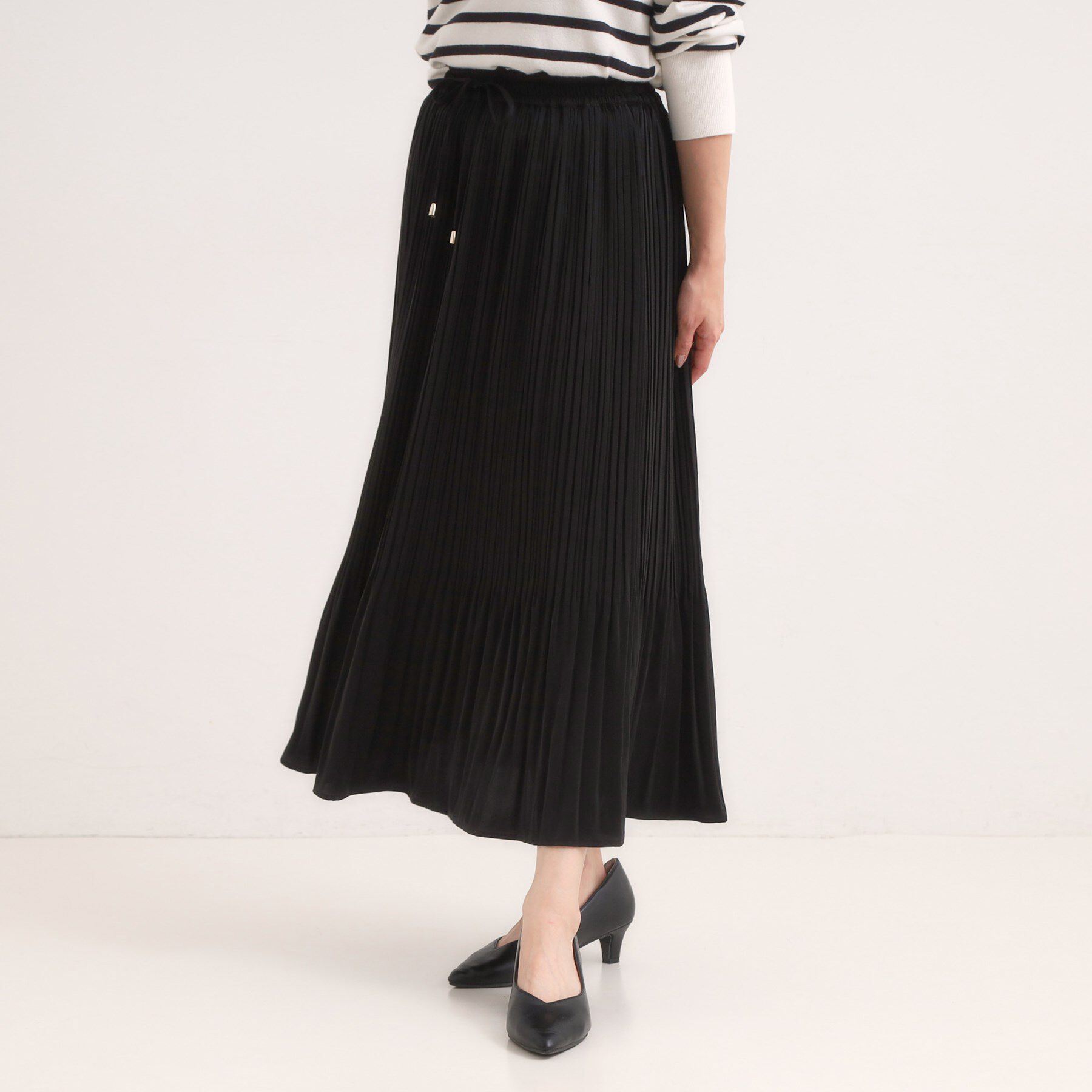 SHOO･LA･RUE「【セットアップ可】大人上品な アソートプリーツスカート」|スカート|