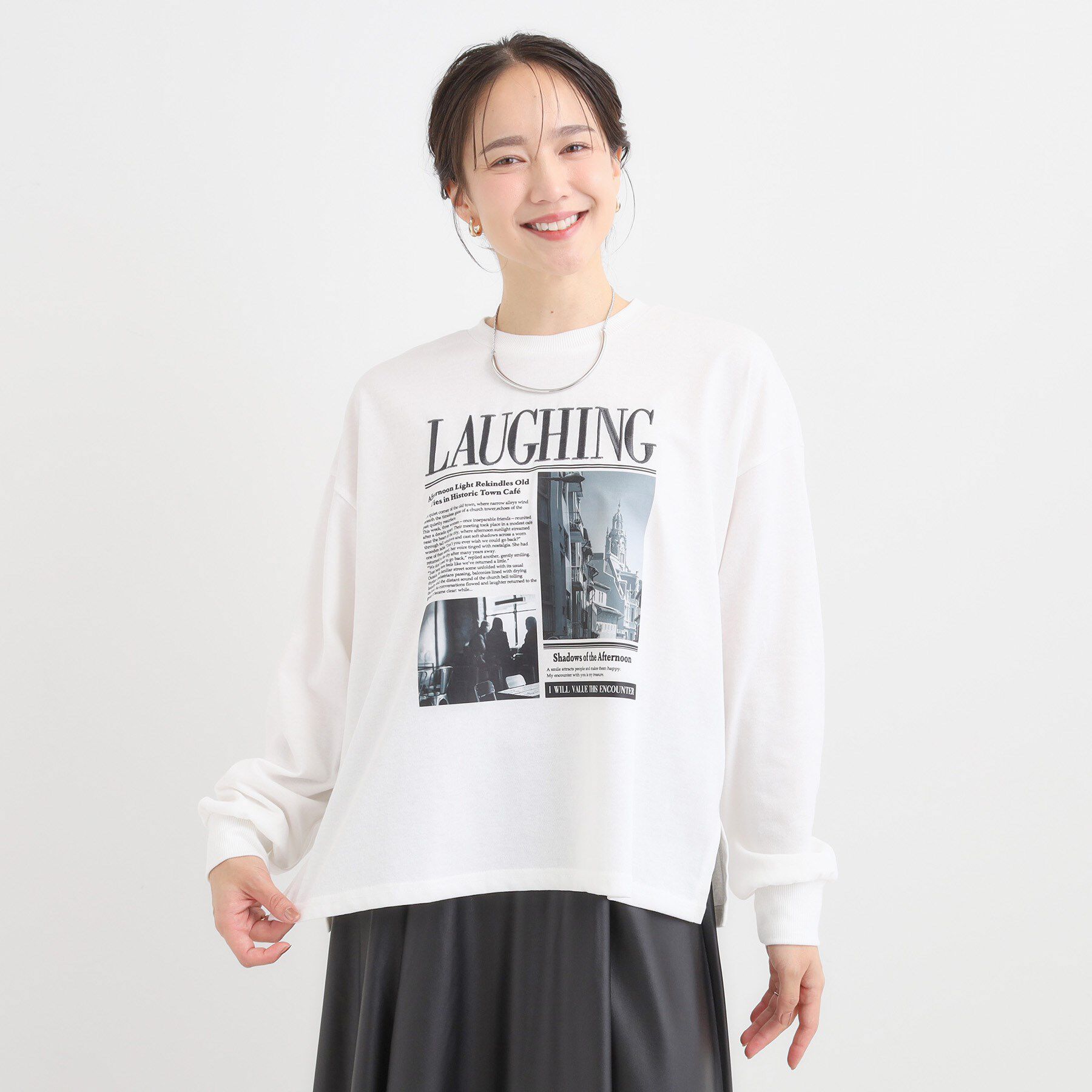 SHOO･LA･RUE「選べる3柄 刺繍アソートロンT」|Tシャツ・カットソー|