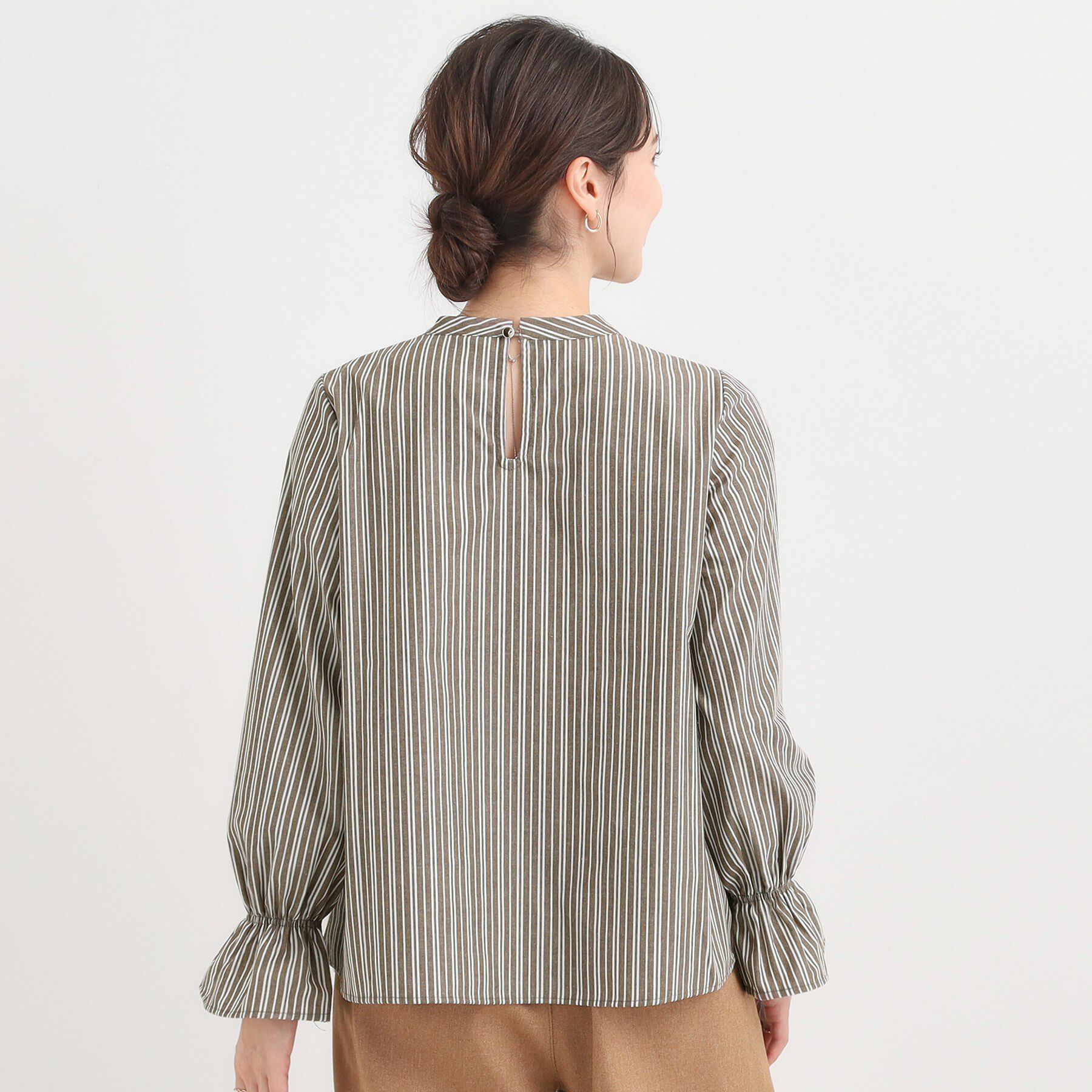 SHOO･LA･RUE「マルチストライプブラウス」|シャツ・ブラウス|