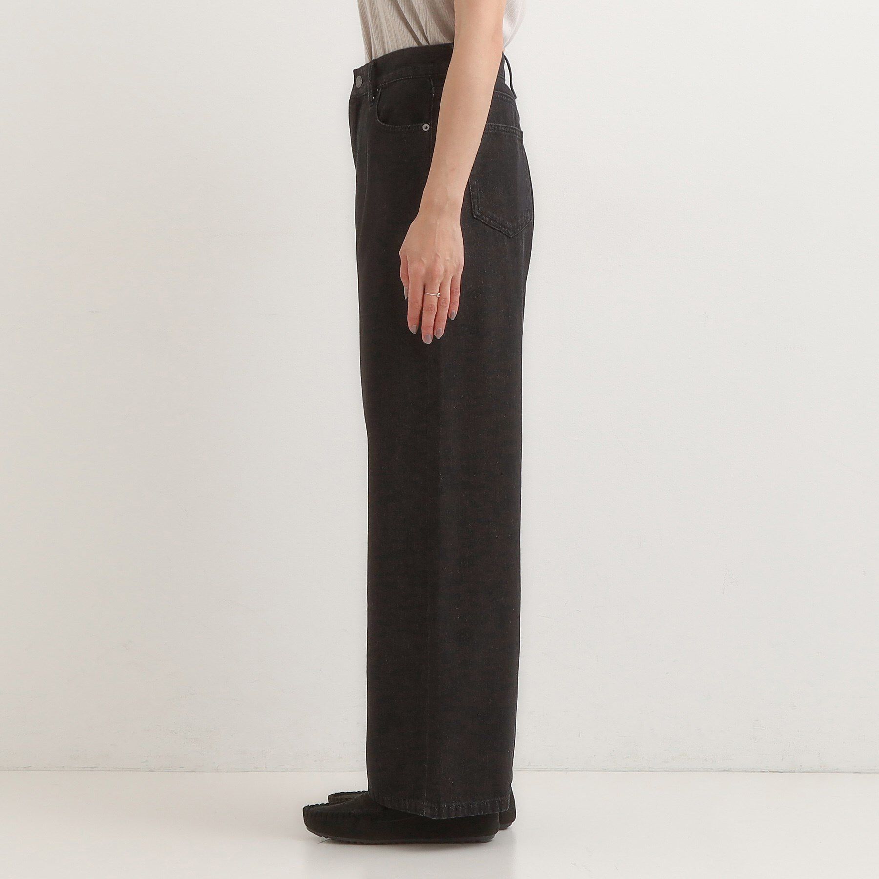 SHOO･LA･RUE「【旭山動物園応援商品】ポケット刺繍デニム」|デニム|