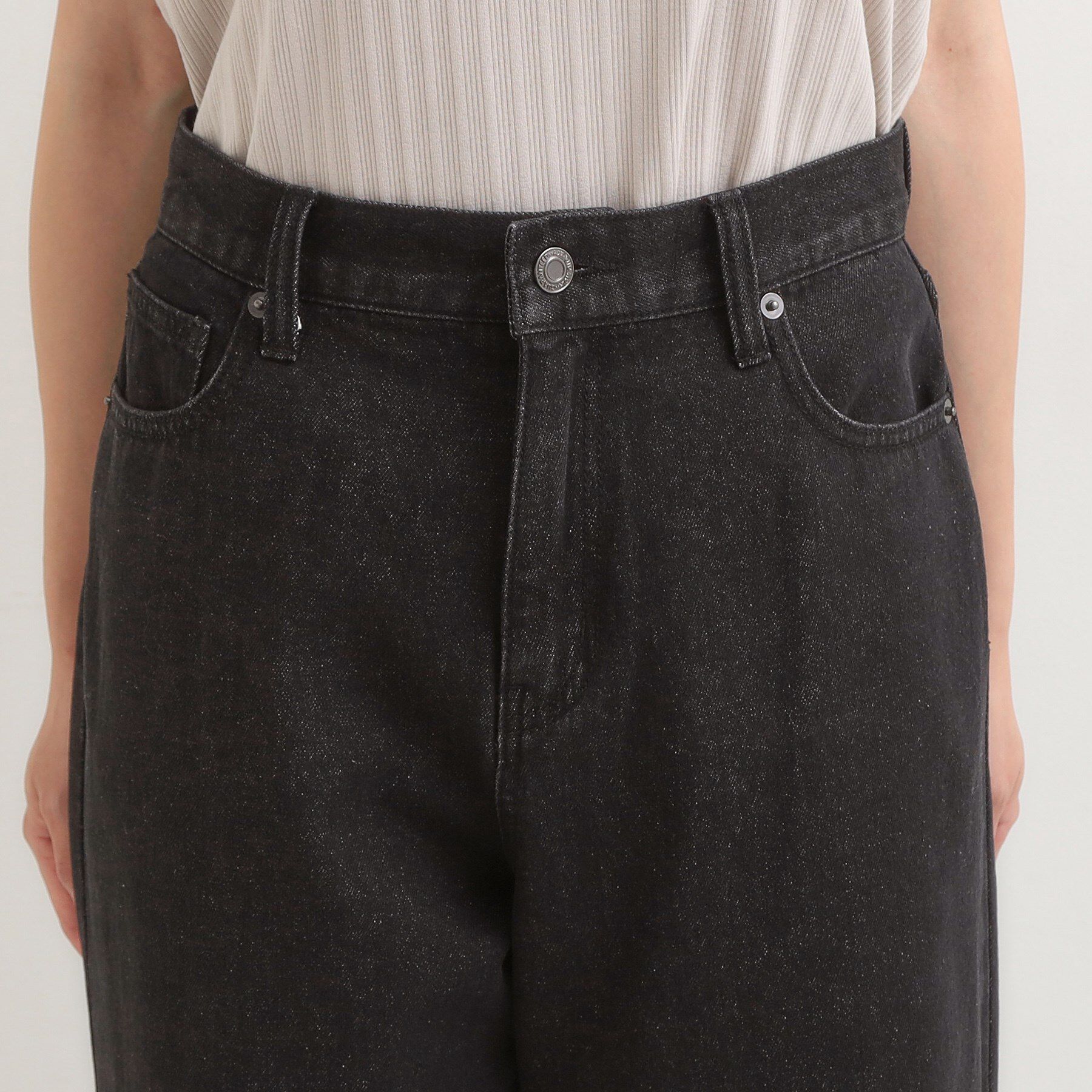 SHOO･LA･RUE「【旭山動物園応援商品】ポケット刺繍デニム」|デニム|