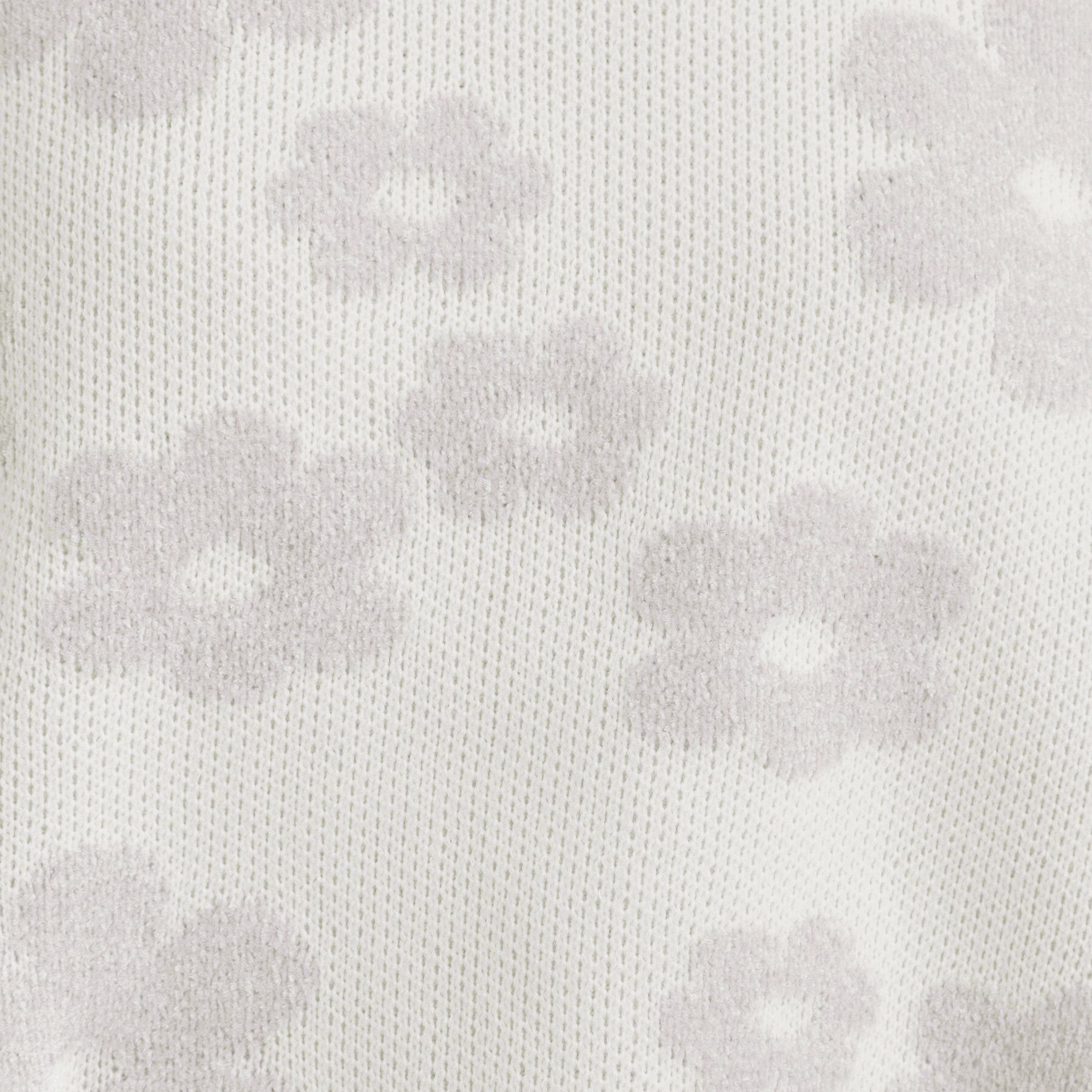 SHOO･LA･RUE「【S-LL】レトロ感漂う デイジー柄 総柄ニット」|ニット・セーター|