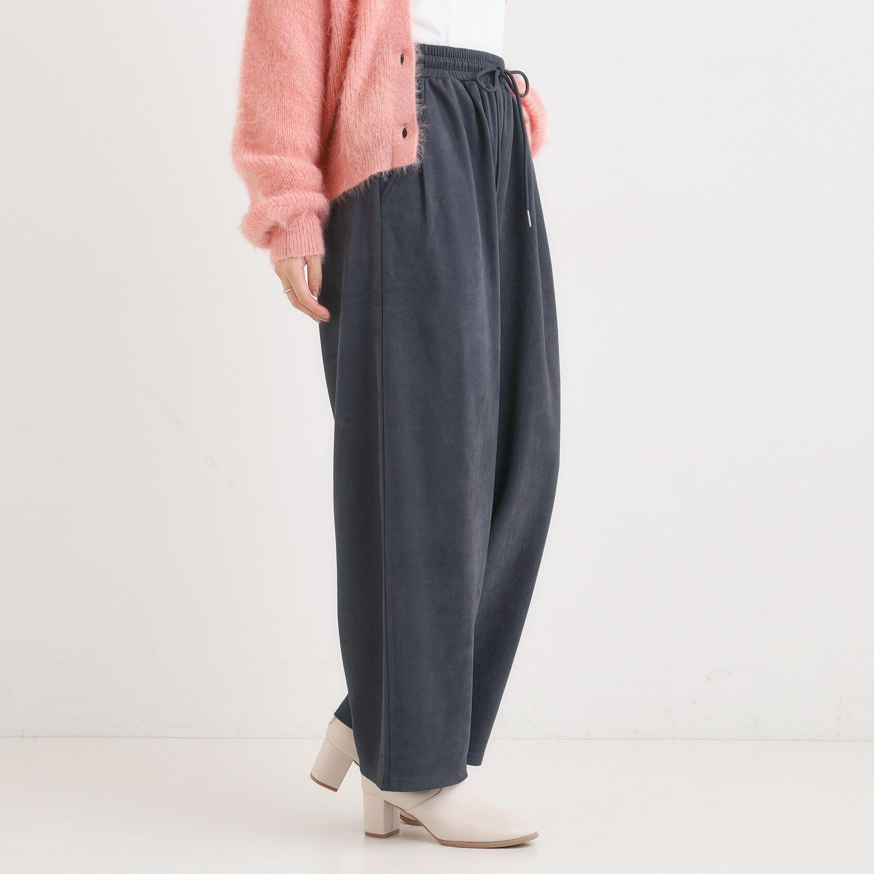 SHOO･LA･RUE「スエード調カーブパンツ」|その他|