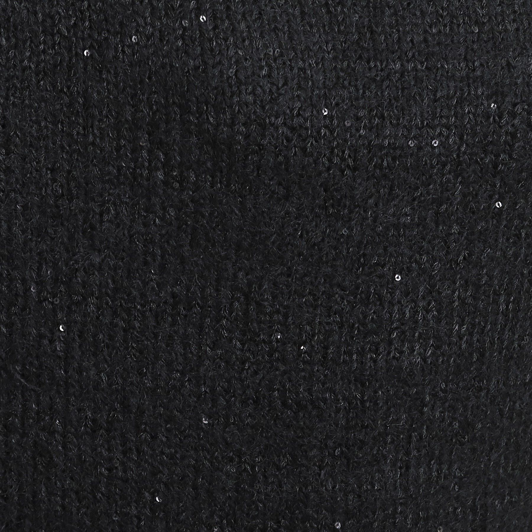 SHOO･LA･RUE「【洗濯機可/S-LL】上品にキラリと華やぐ スパンコールニット」|ニット・セーター|