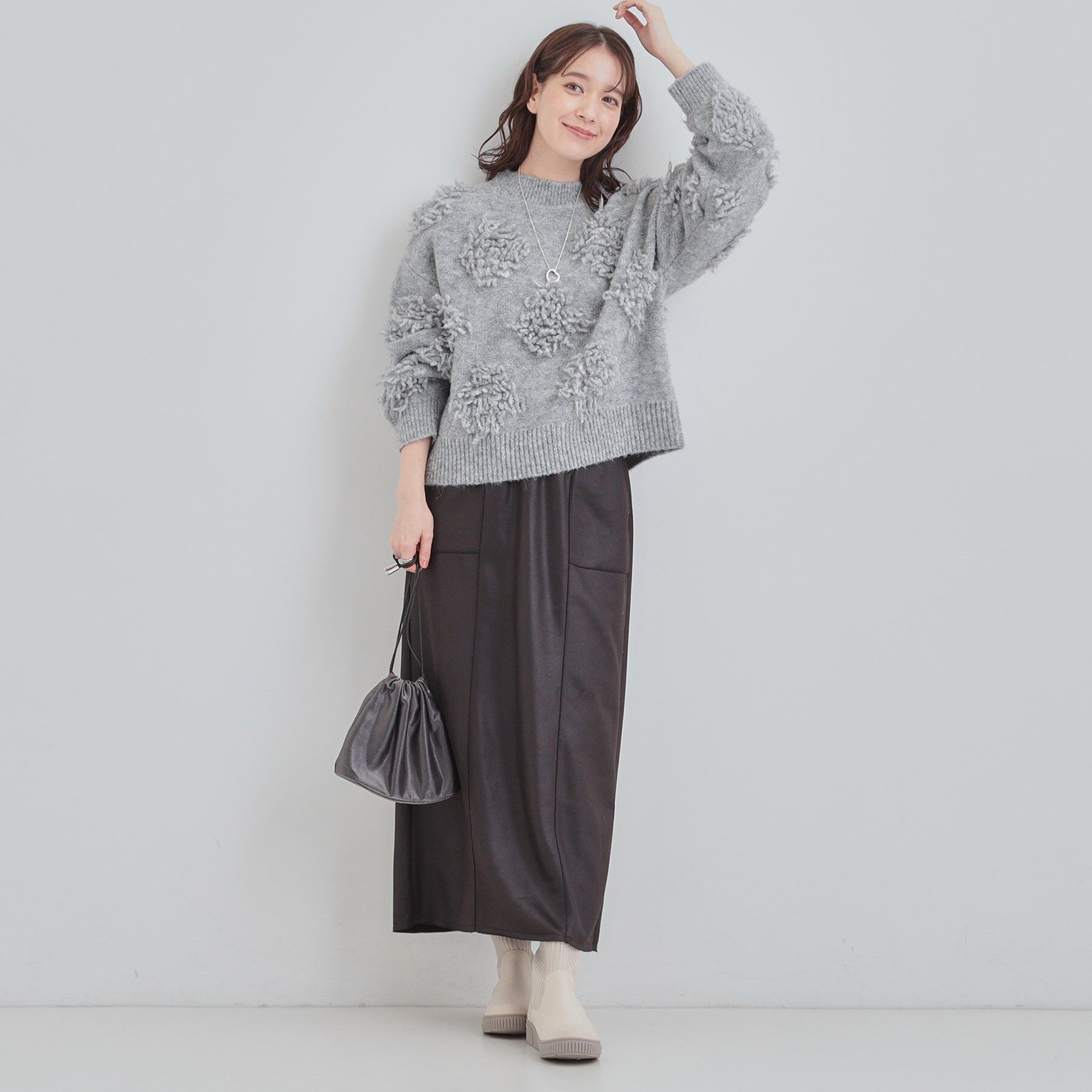 SHOO･LA･RUE「ループデザインニット」|ニット・セーター|