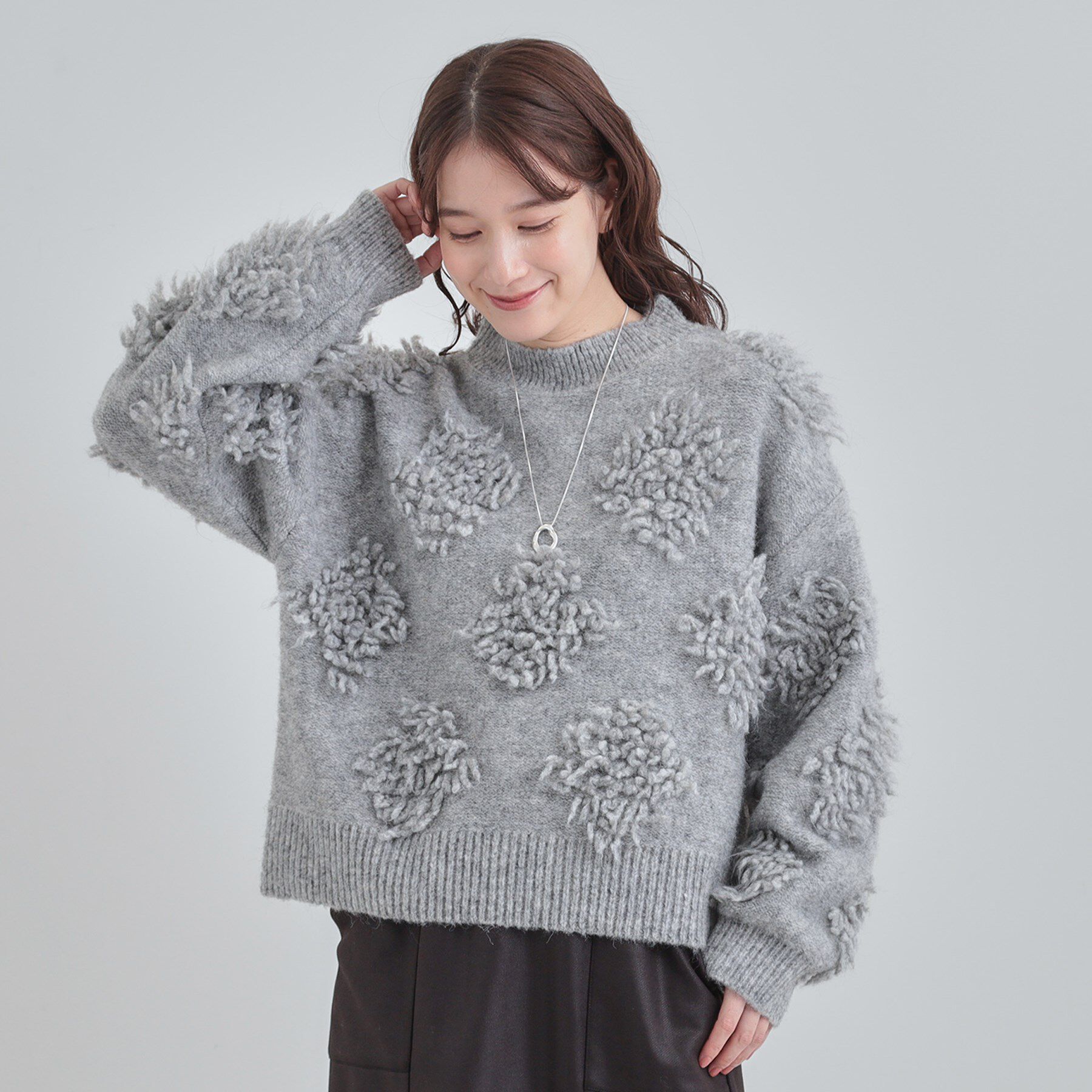 SHOO･LA･RUE「ループデザインニット」|ニット・セーター|