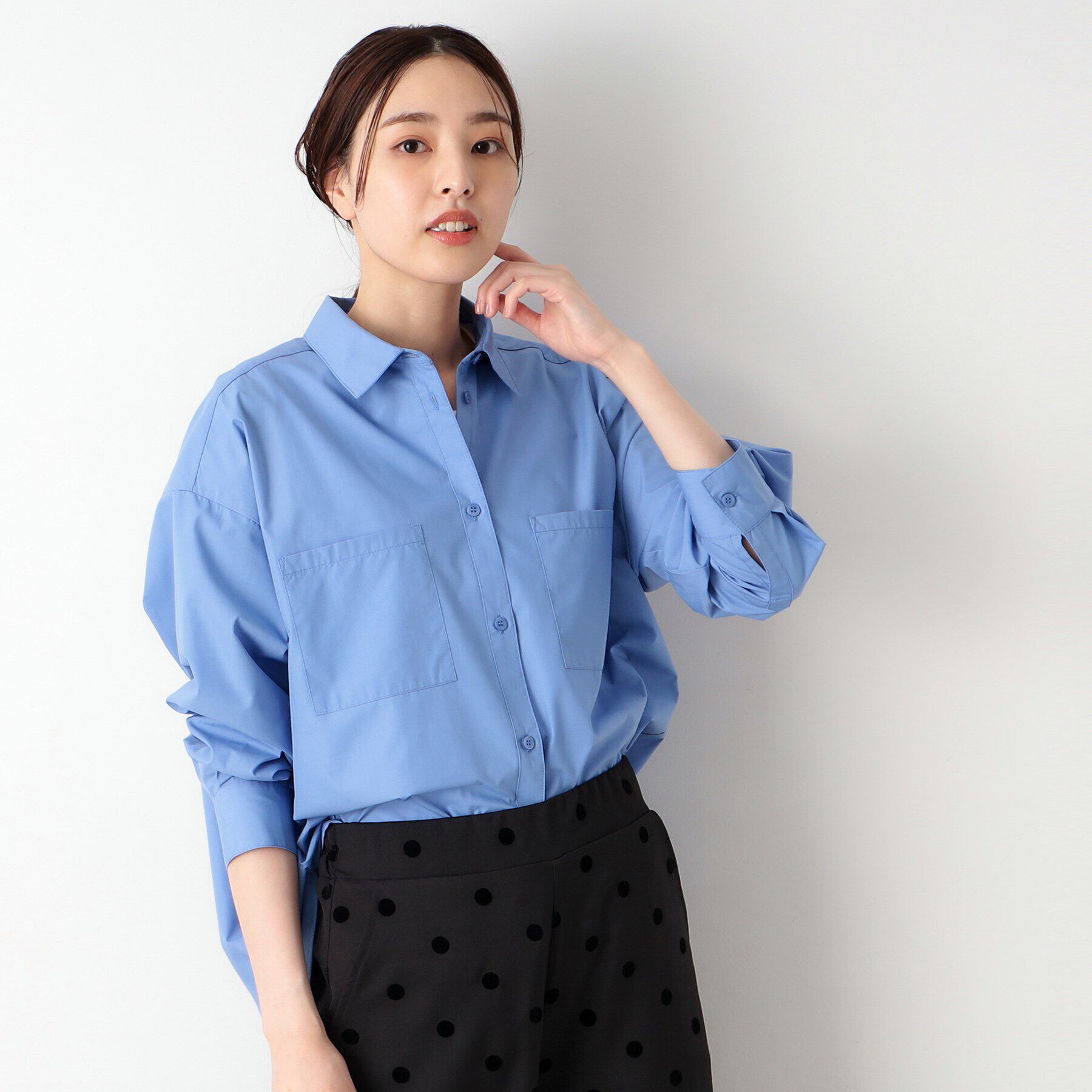 Dessin「【洗える】オーバーシャツ」|シャツ・ブラウス|