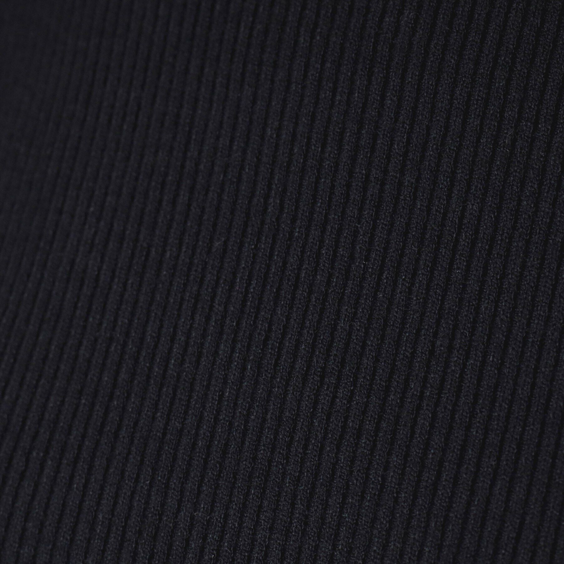 Dessin「【洗える】シースルーフリルネックリブニット」|ニット・セーター|