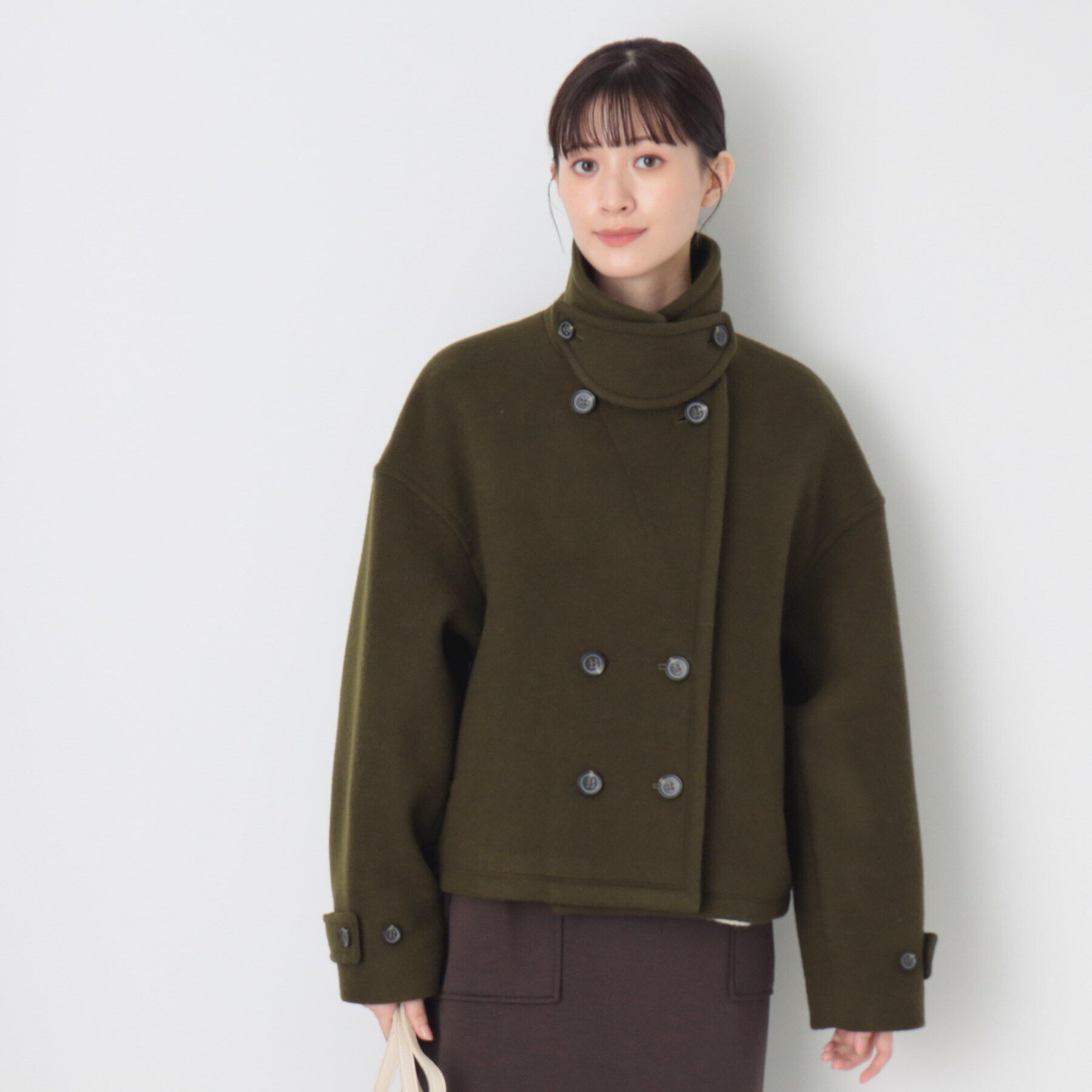 Dessin「ショートPコートジャケット」|ピーコート|