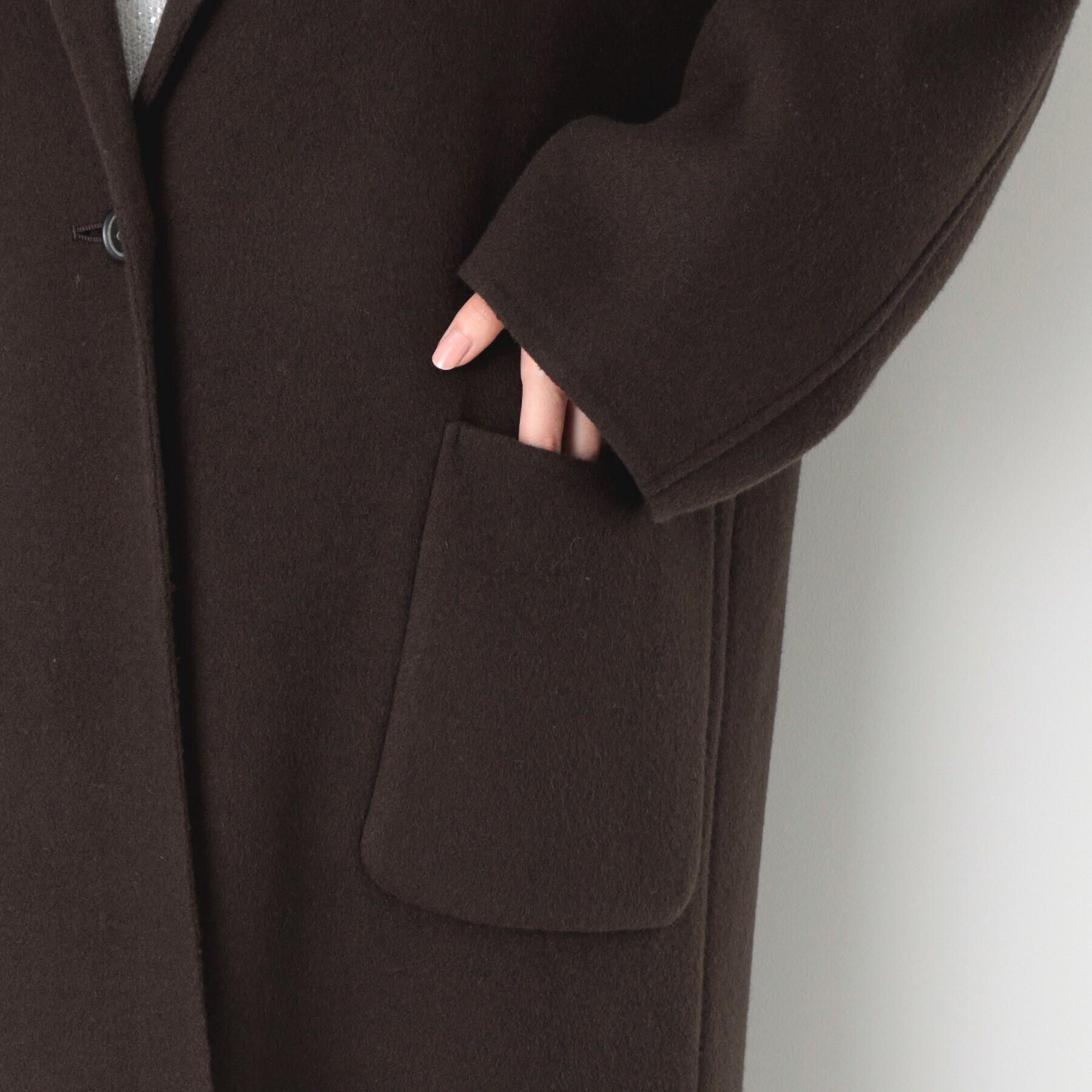 Dessin「ウールリバーテーラードコート」|チェスターコート|