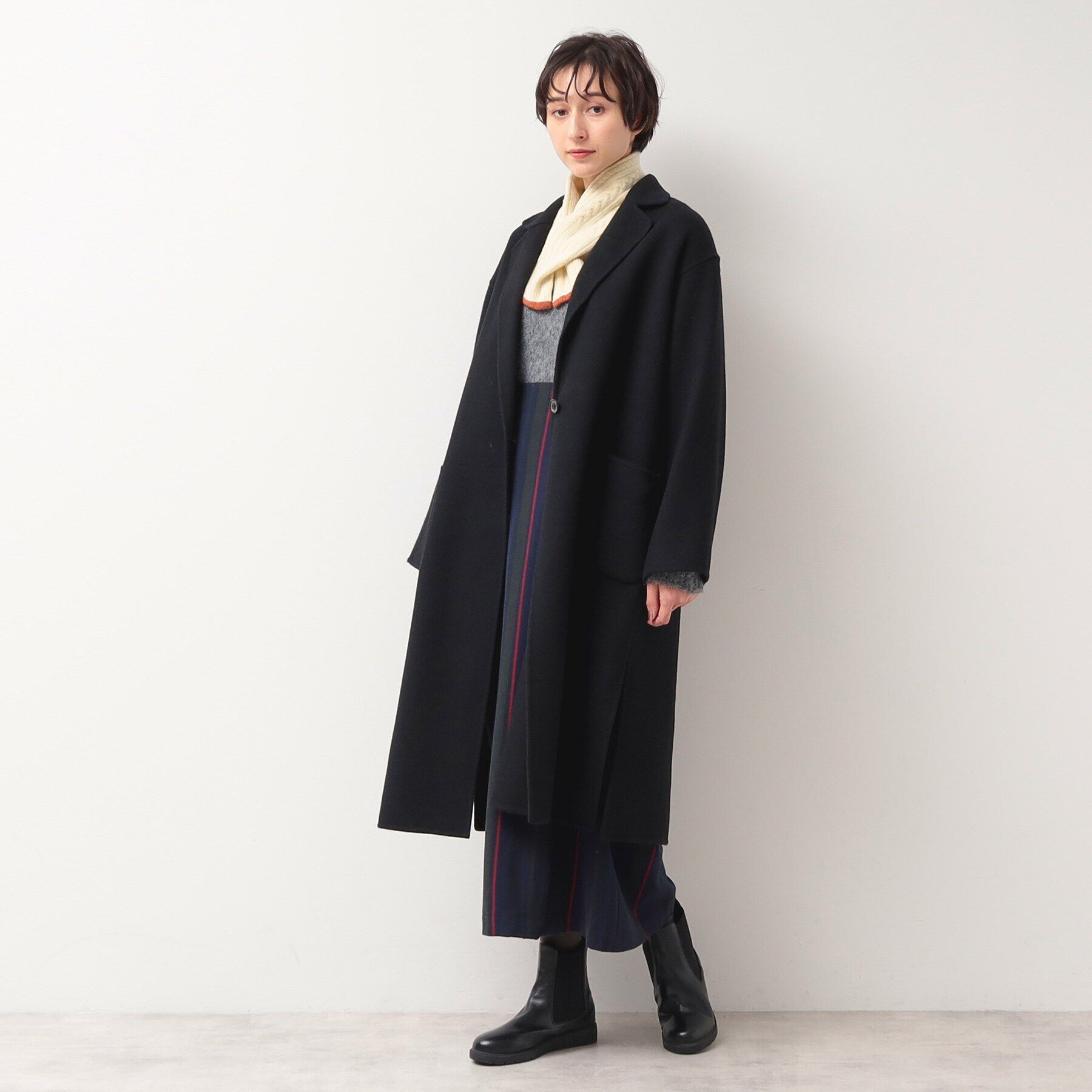 Dessin「ウールリバーテーラードコート」|チェスターコート|