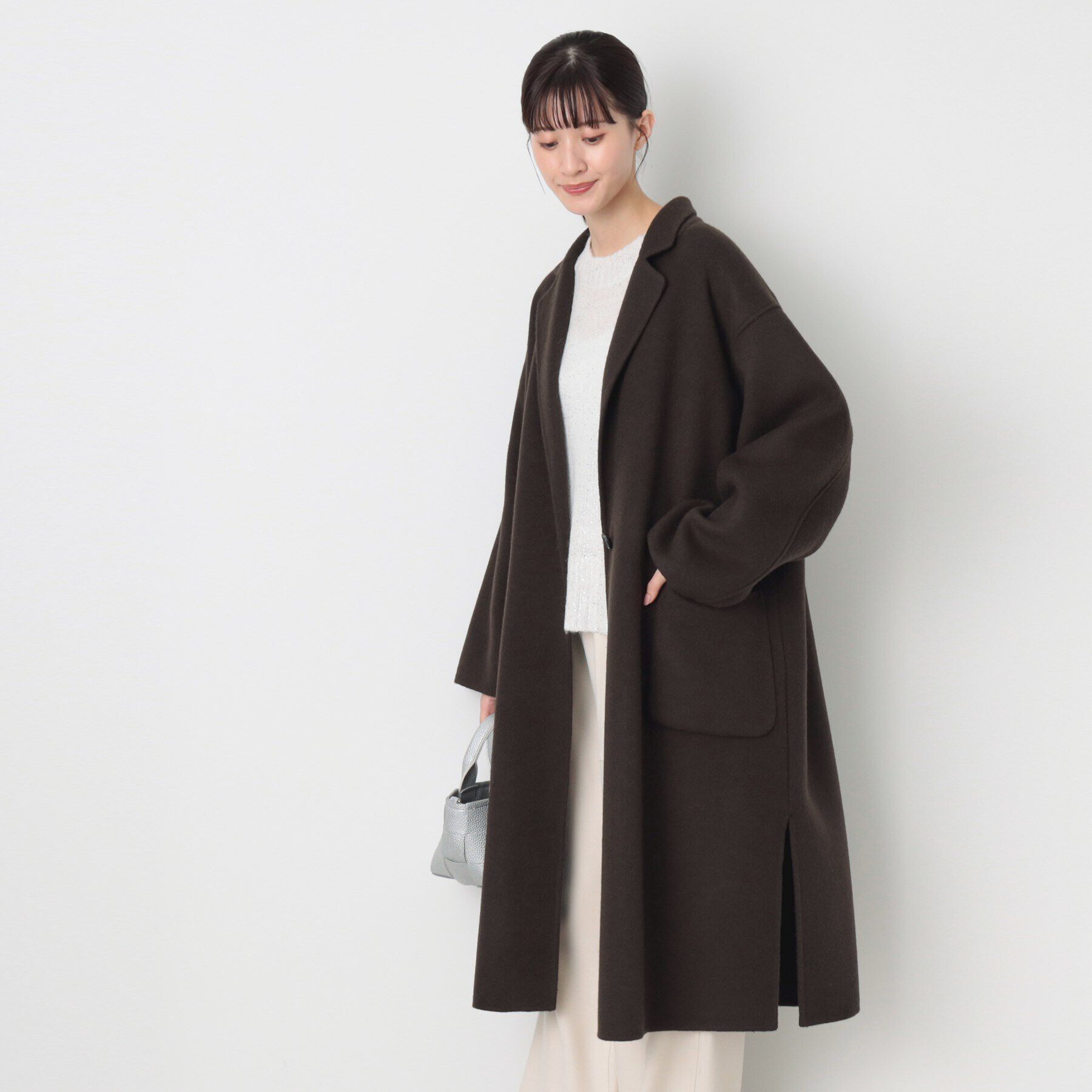 Dessin「ウールリバーテーラードコート」|チェスターコート|