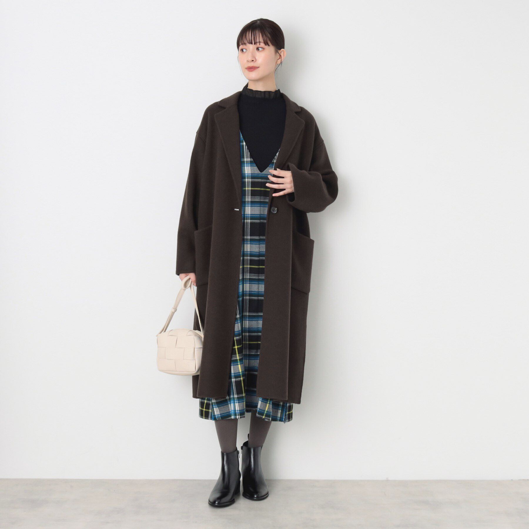 Dessin「ウールリバーテーラードコート」|チェスターコート|