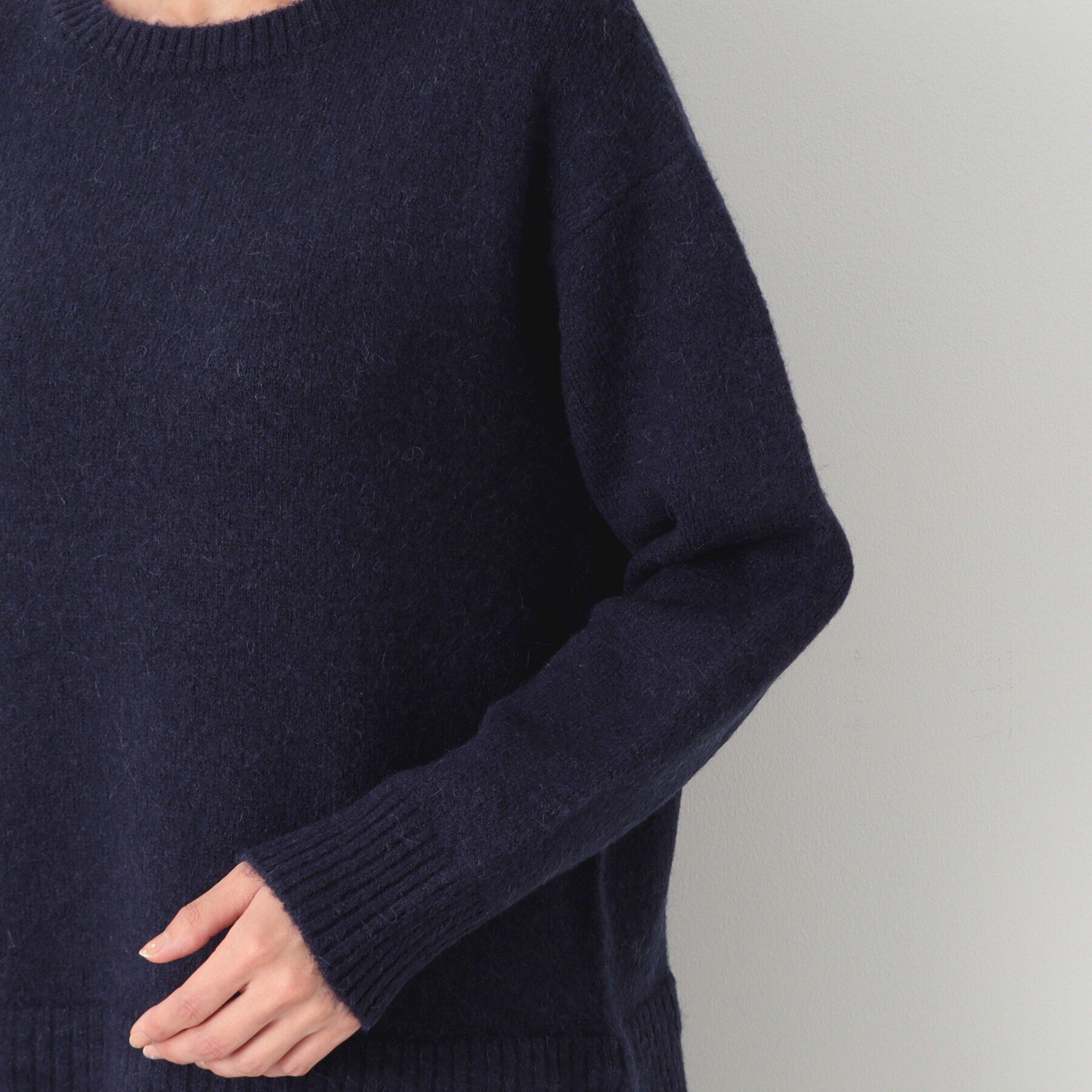 Dessin「【洗える】チュールスカート付ニットワンピース」|ワンピース|