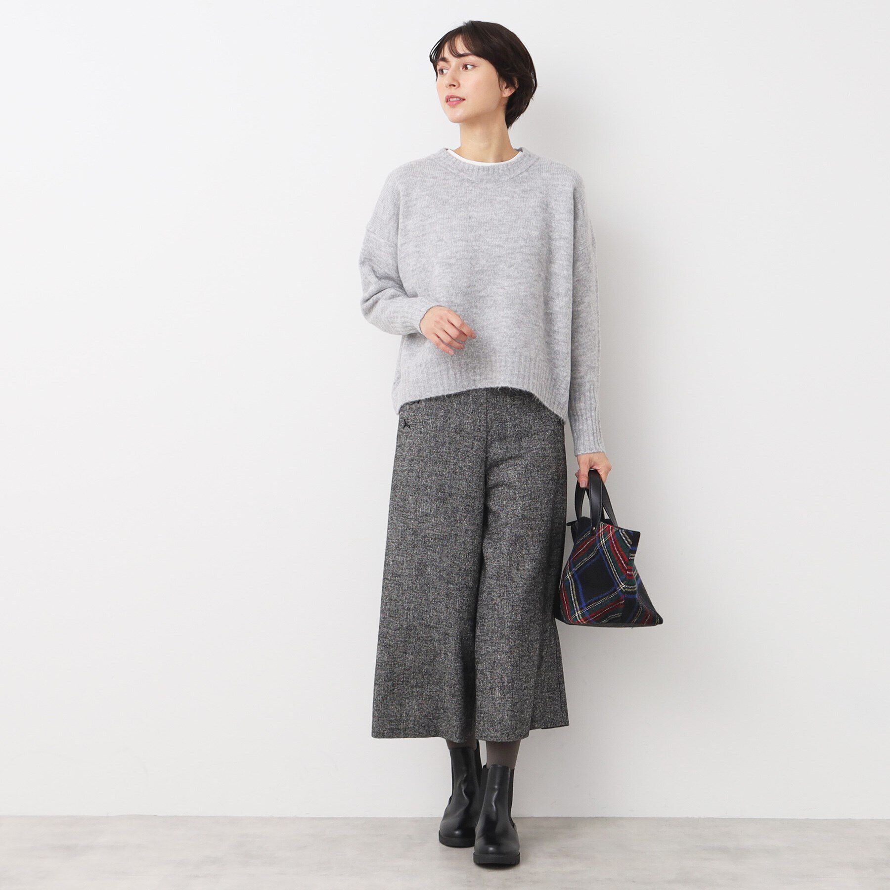 Dessin「【洗える・4サイズ展開】ツイードクロップドマリンパンツ（XS～L）」|その他|