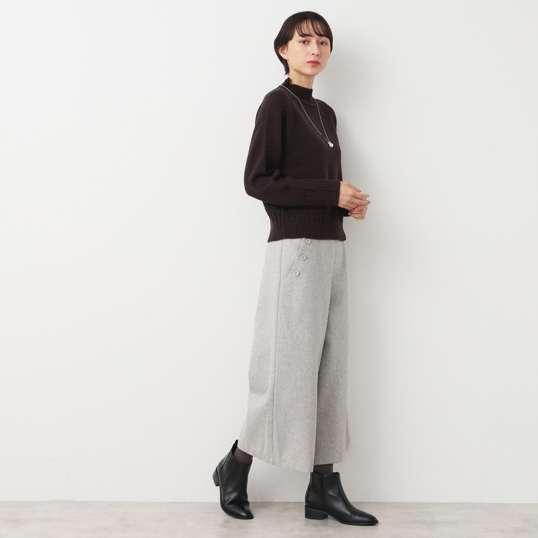 Dessin「【洗える・4サイズ展開】ツイードクロップドマリンパンツ（XS～L）」|その他|