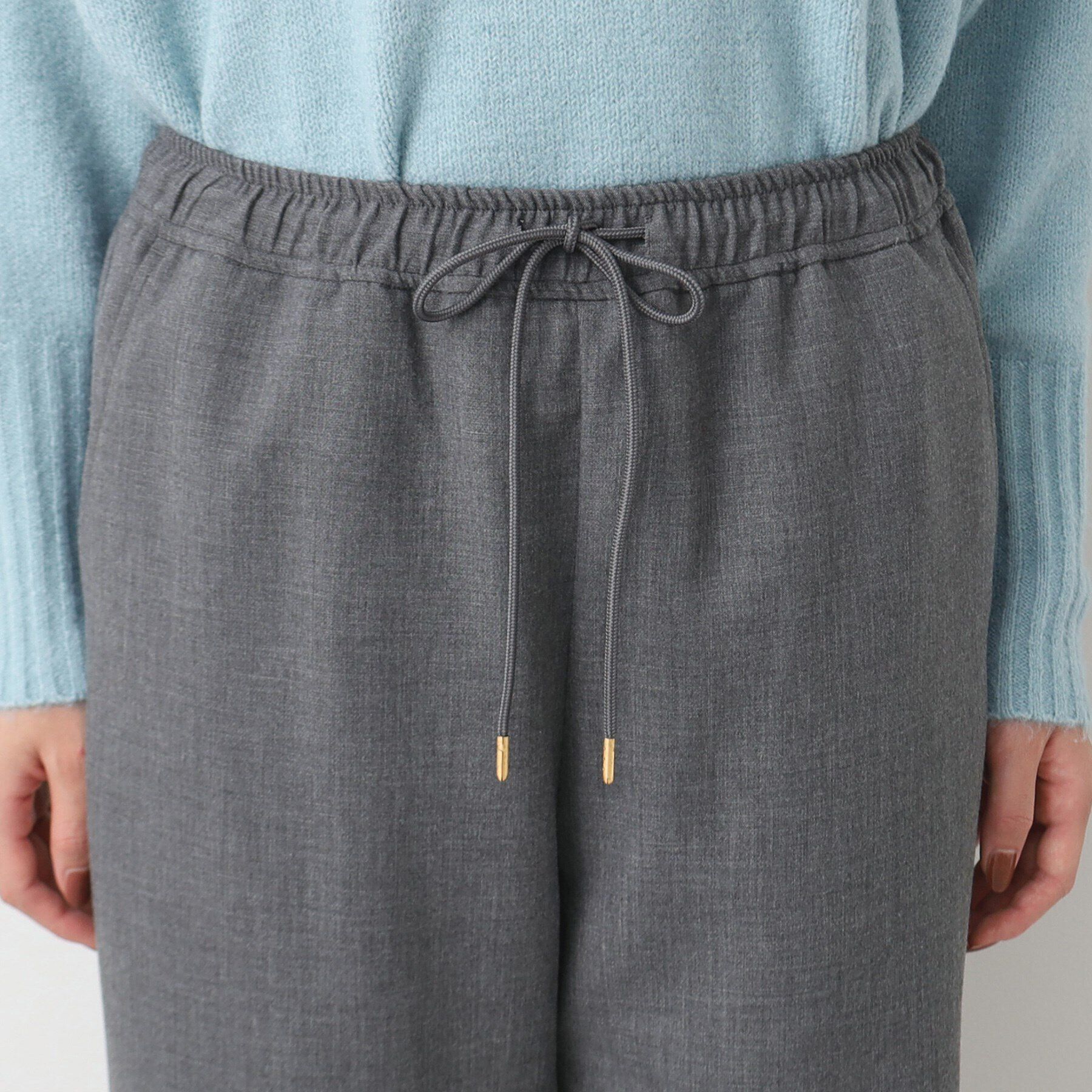 Dessin「【ウエストゴム・洗える】ドロスト付きパンツ（XS～L）」|その他|