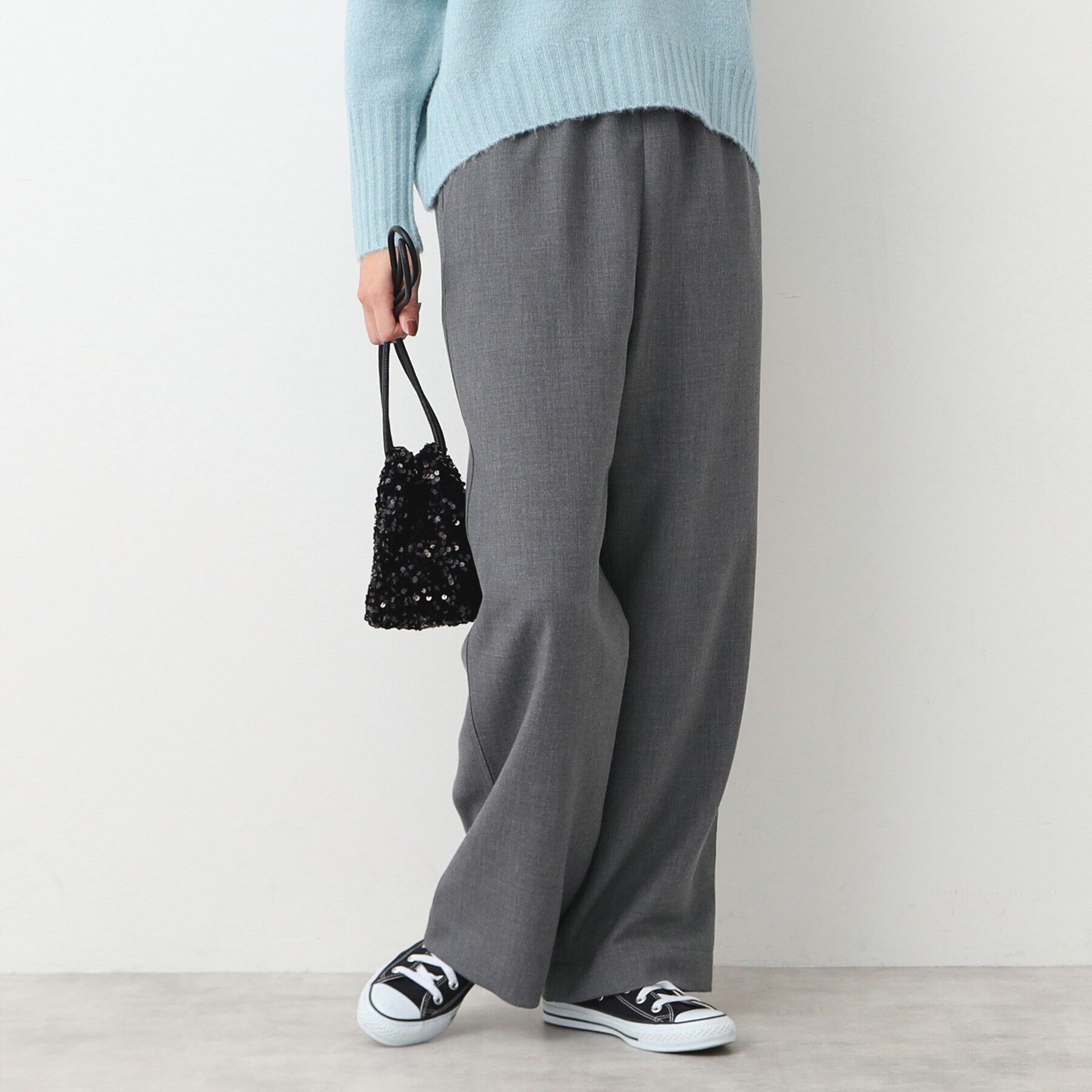 Dessin「【ウエストゴム・洗える】ドロスト付きパンツ（XS～L）」|その他|