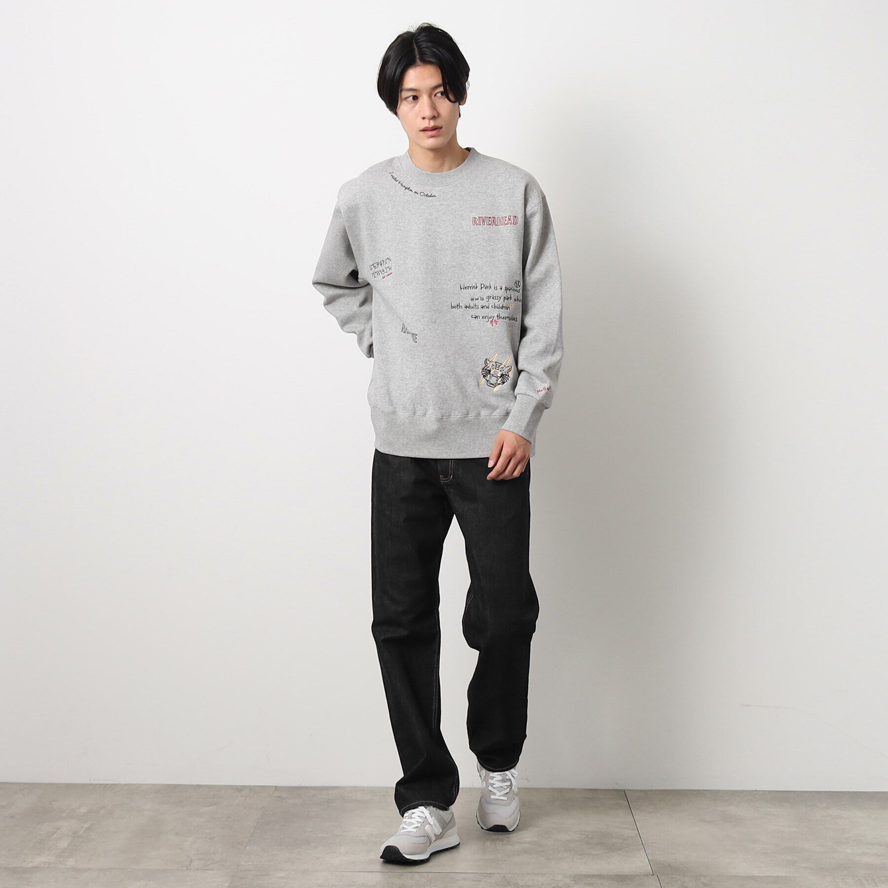 Dessin「落書きモチーフスウェット」|パーカー|