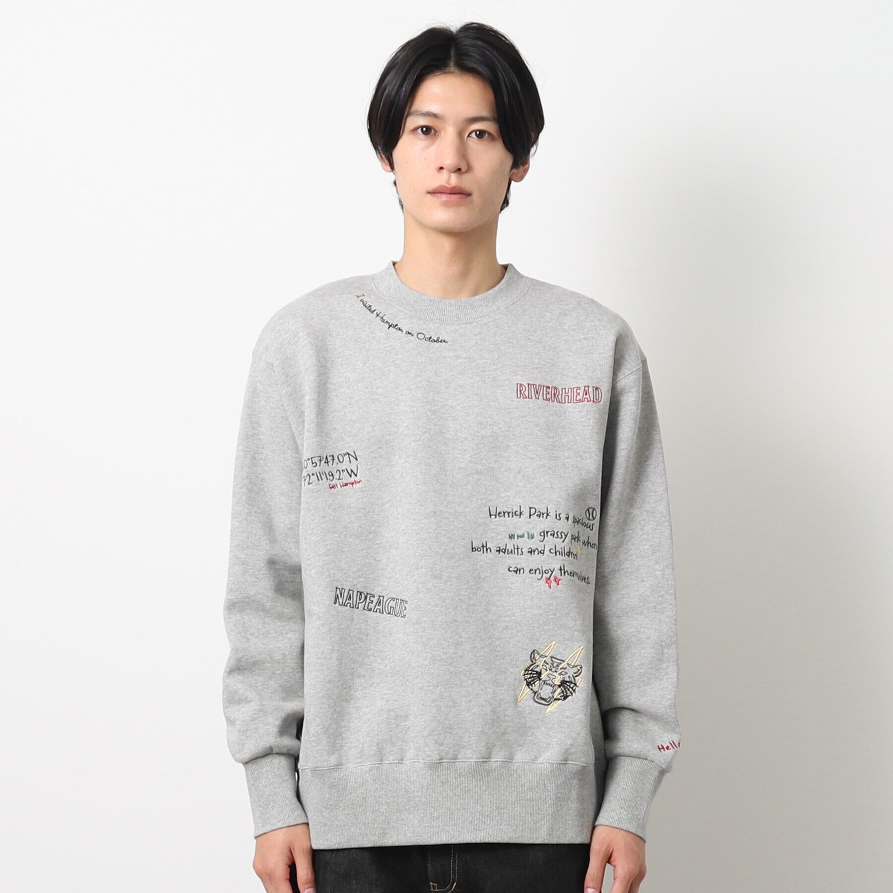 Dessin「落書きモチーフスウェット」|パーカー|