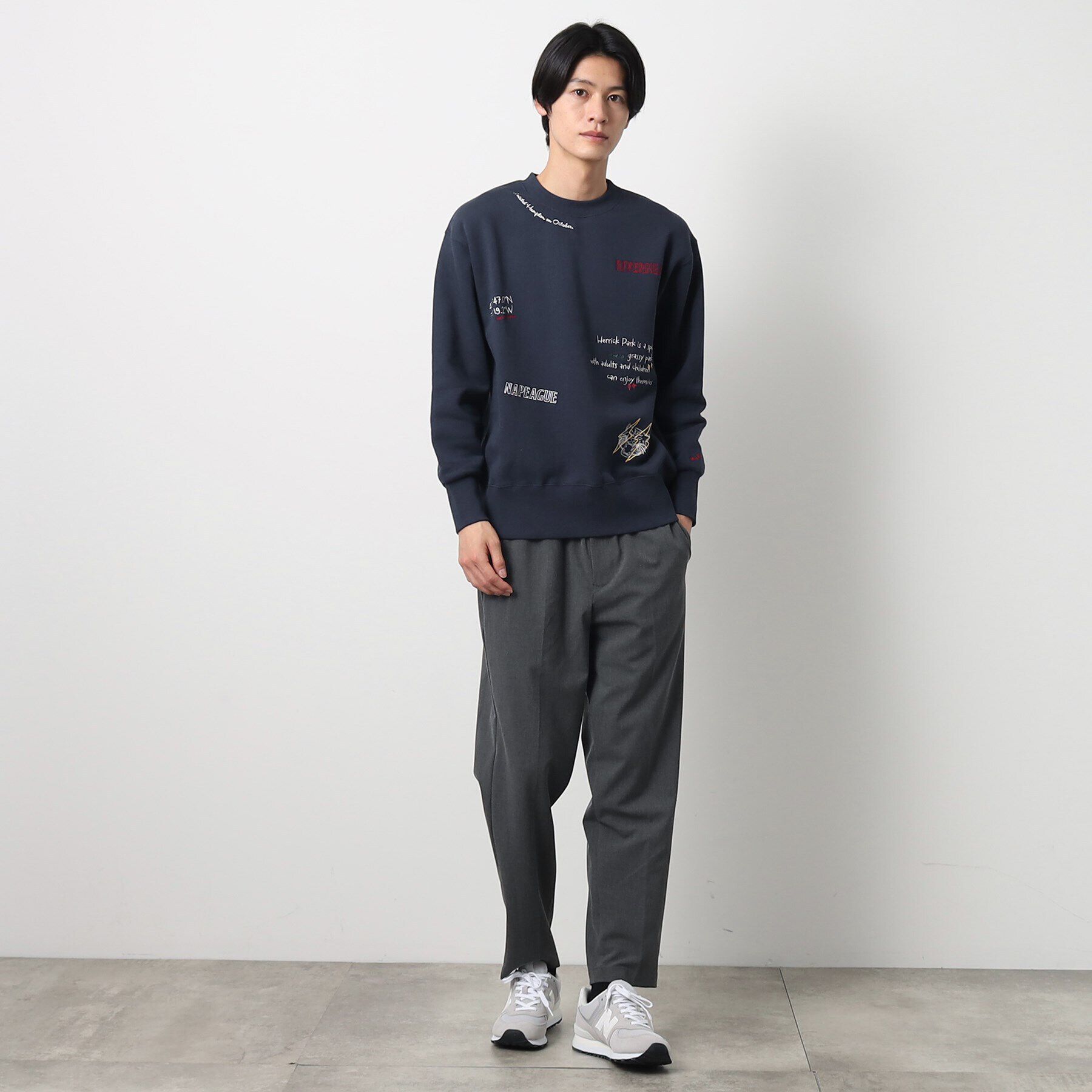 Dessin「落書きモチーフスウェット」|パーカー|