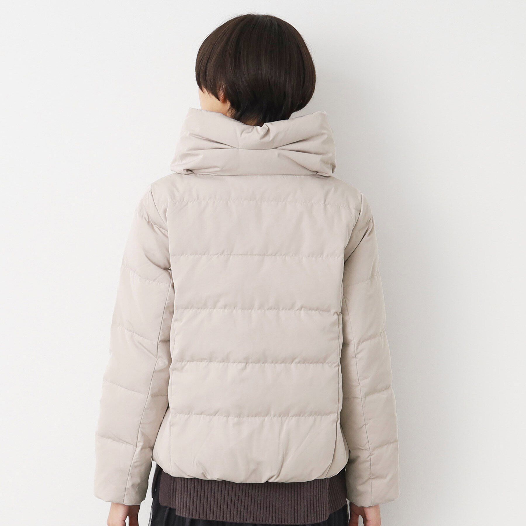 Dessin「【4サイズ展開】ピーチスキンショート丈ダウンコート（XS～L）」|ダウン|
