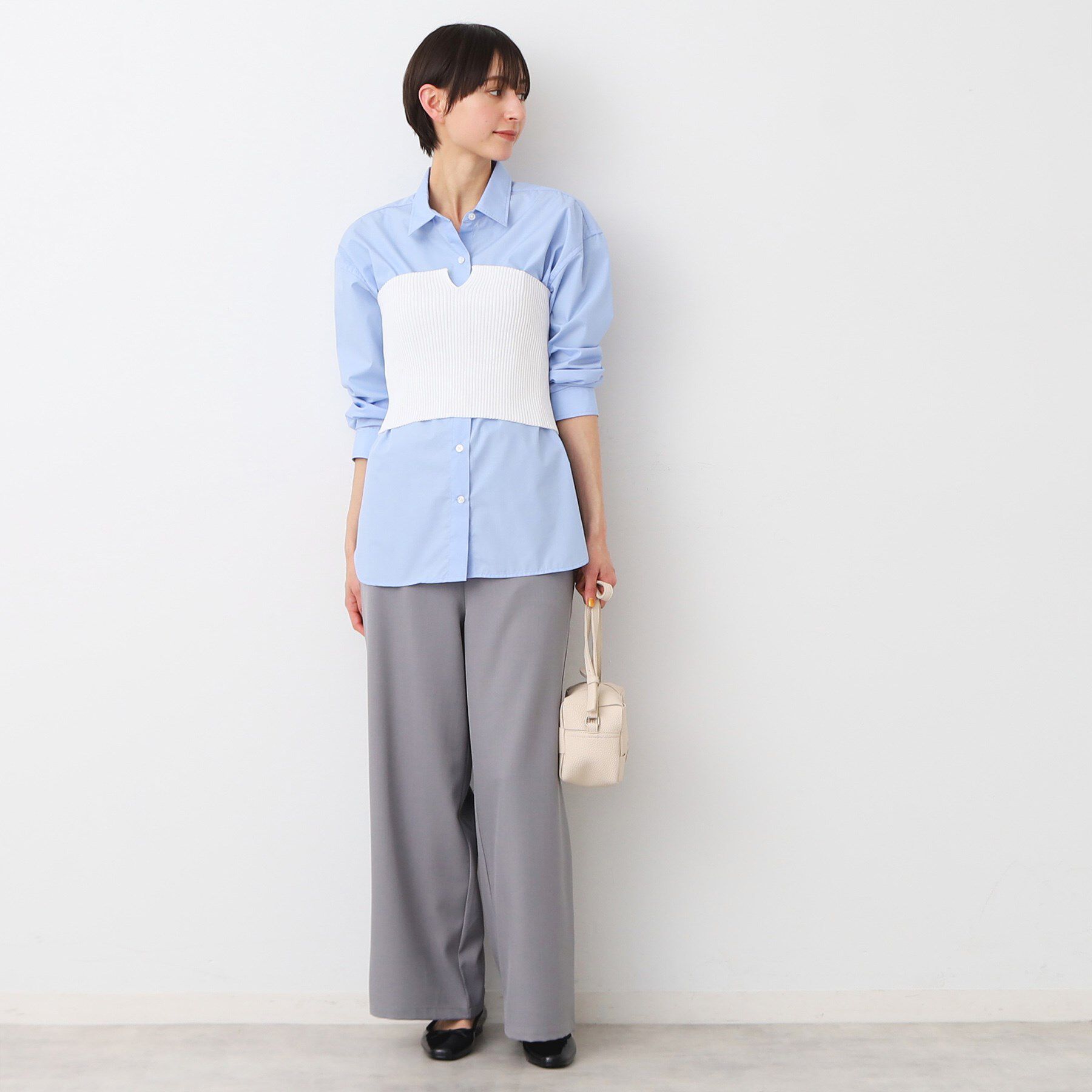 Dessin「【洗える】ニットバンドゥ」|チューブトップ|