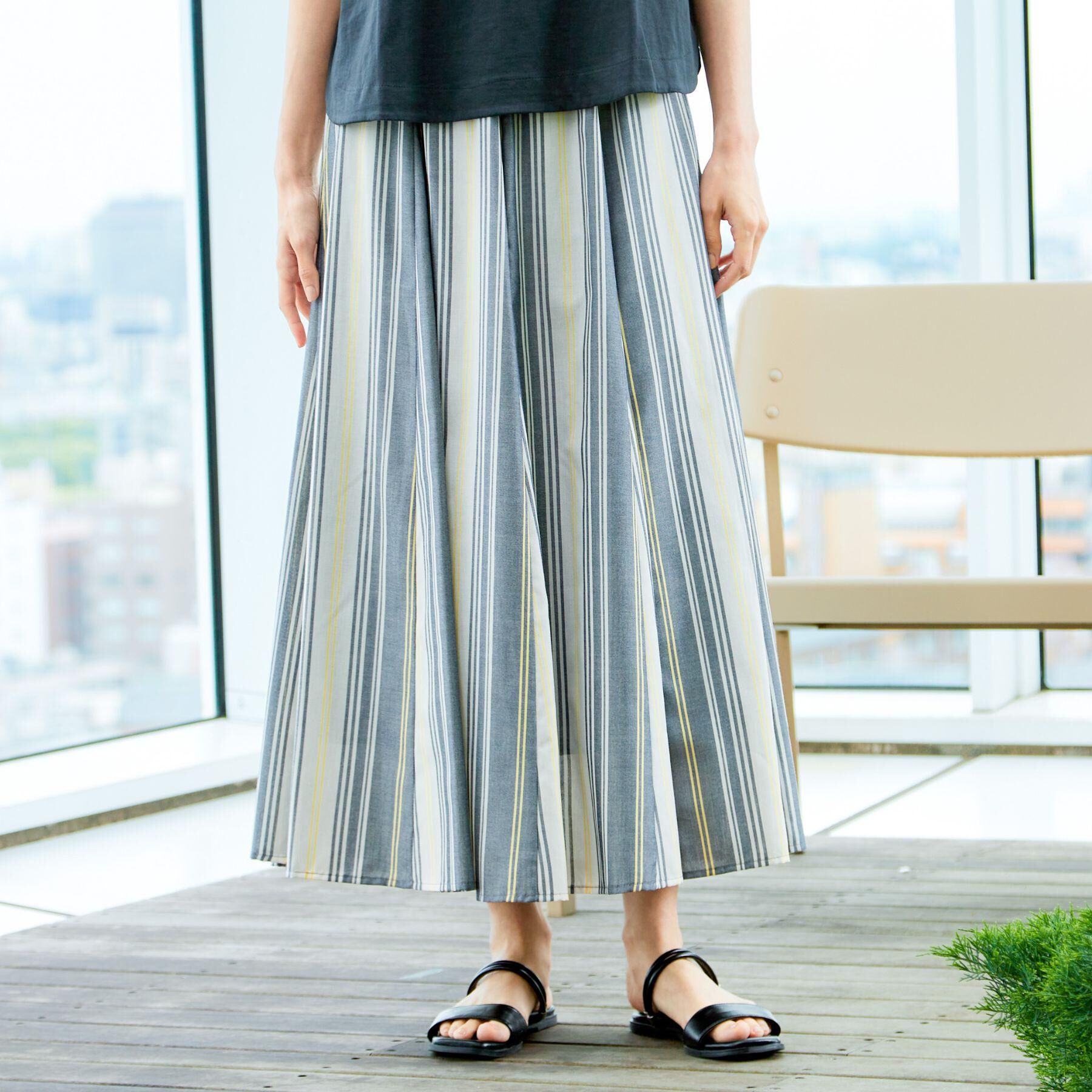 Dessin「【ウエストゴム・洗える】映えチェック柄スカート（XS～L）」|スカート|