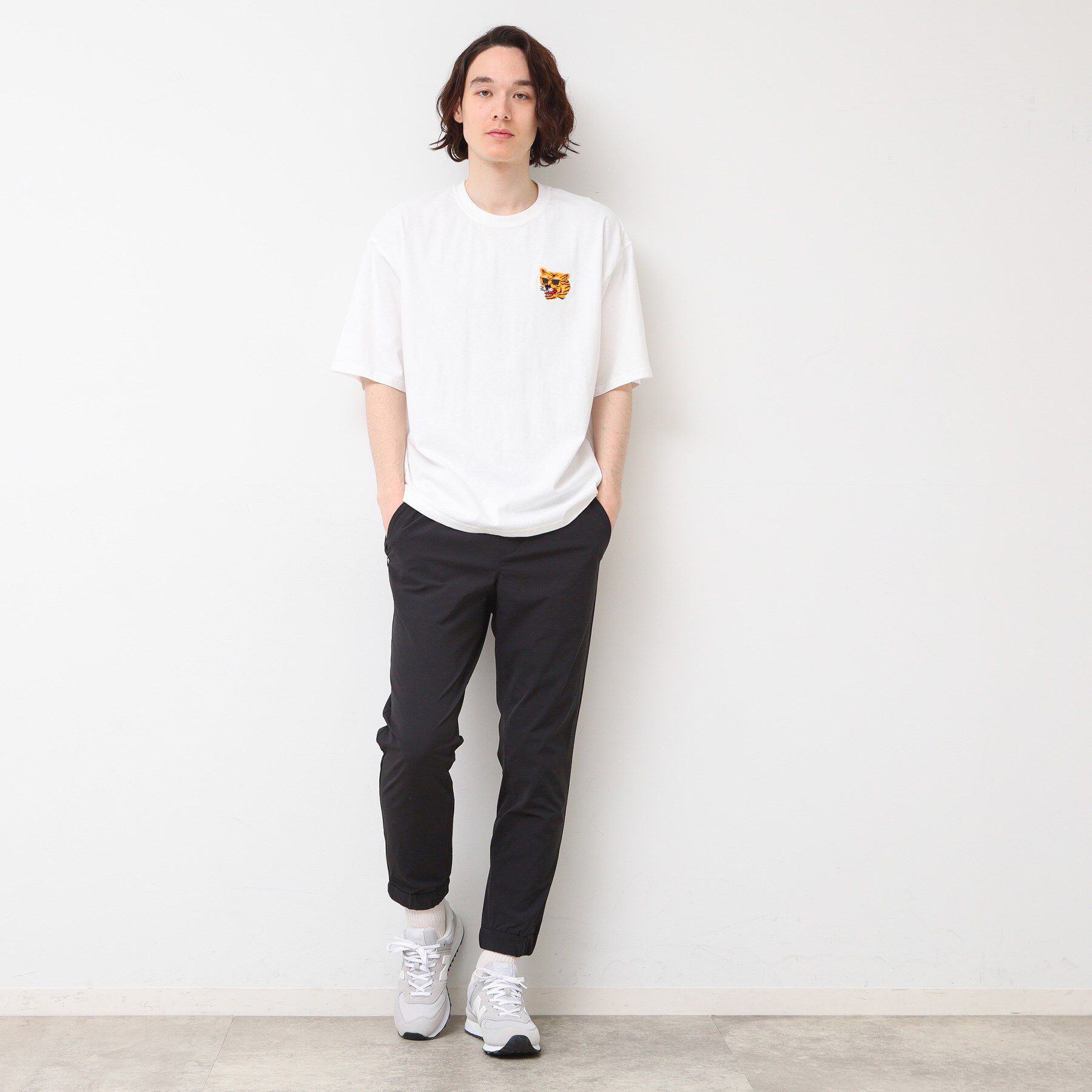 Dessin「【洗える】タイガーモチーフTシャツ」|Tシャツ・カットソー|