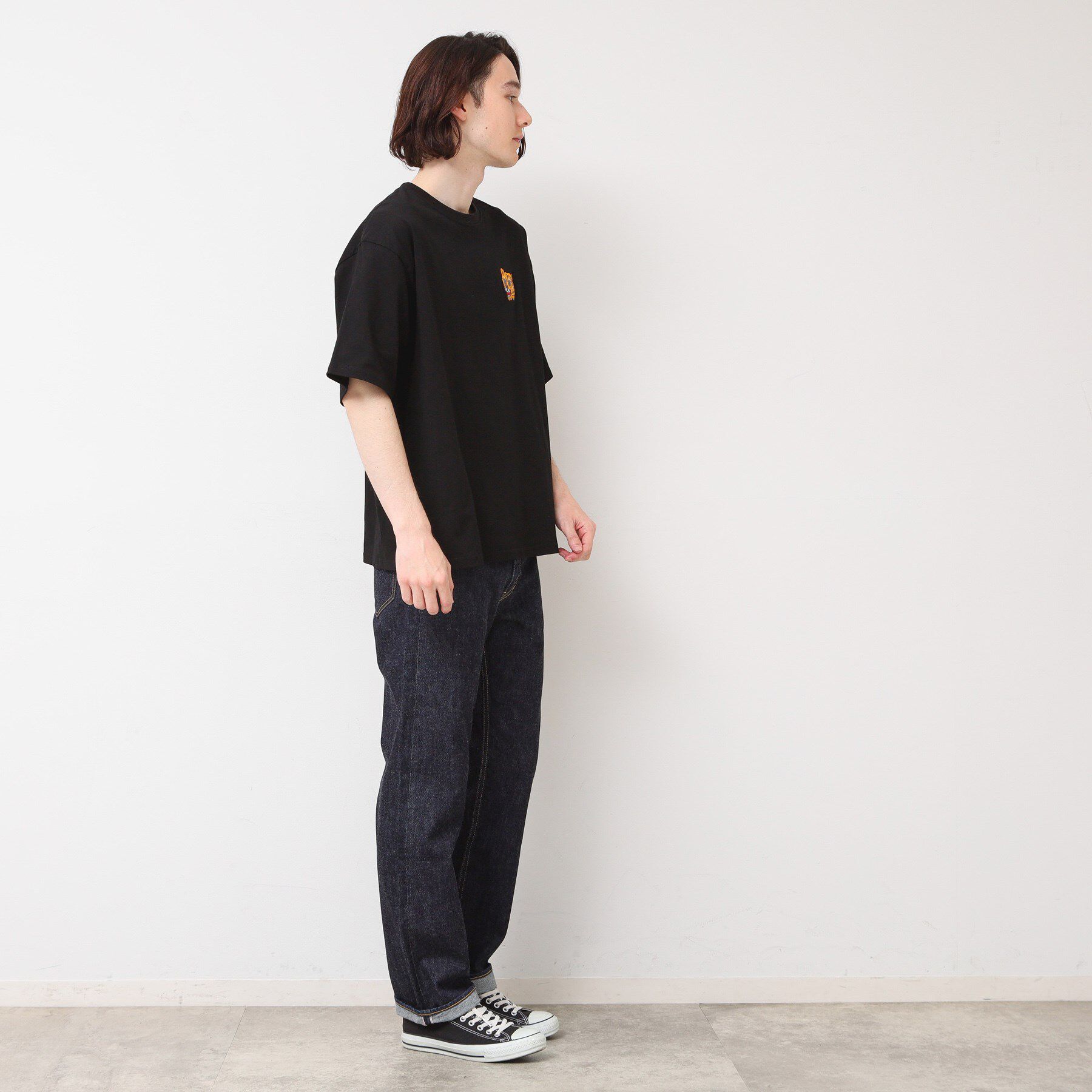 Dessin「【洗える】タイガーモチーフTシャツ」|Tシャツ・カットソー|