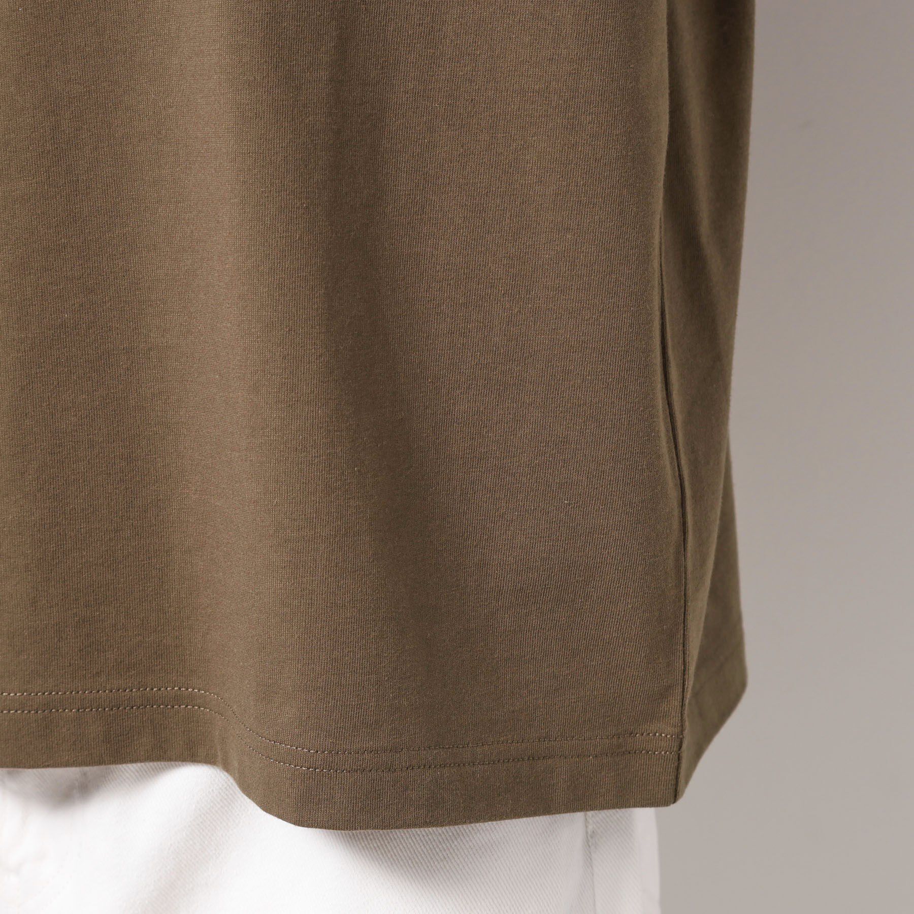 Dessin「【洗える】オーガニックコットンロゴTシャツ」|Tシャツ・カットソー|