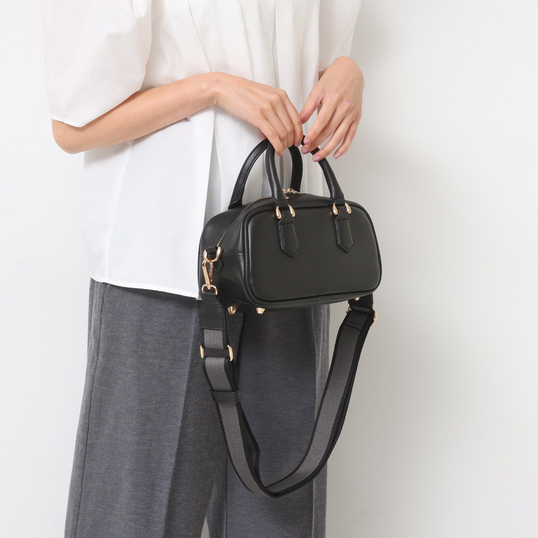 Dessin「【2WAY】テープショルダースクエアBAG」|ショルダー・メッセンジャー|