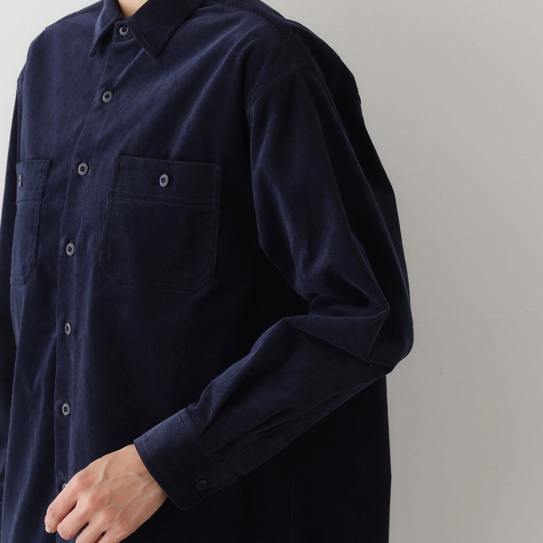 Dessin「【ユニセックス/セットアップ可】コーデュロイシャツ」|シャツ・ブラウス|