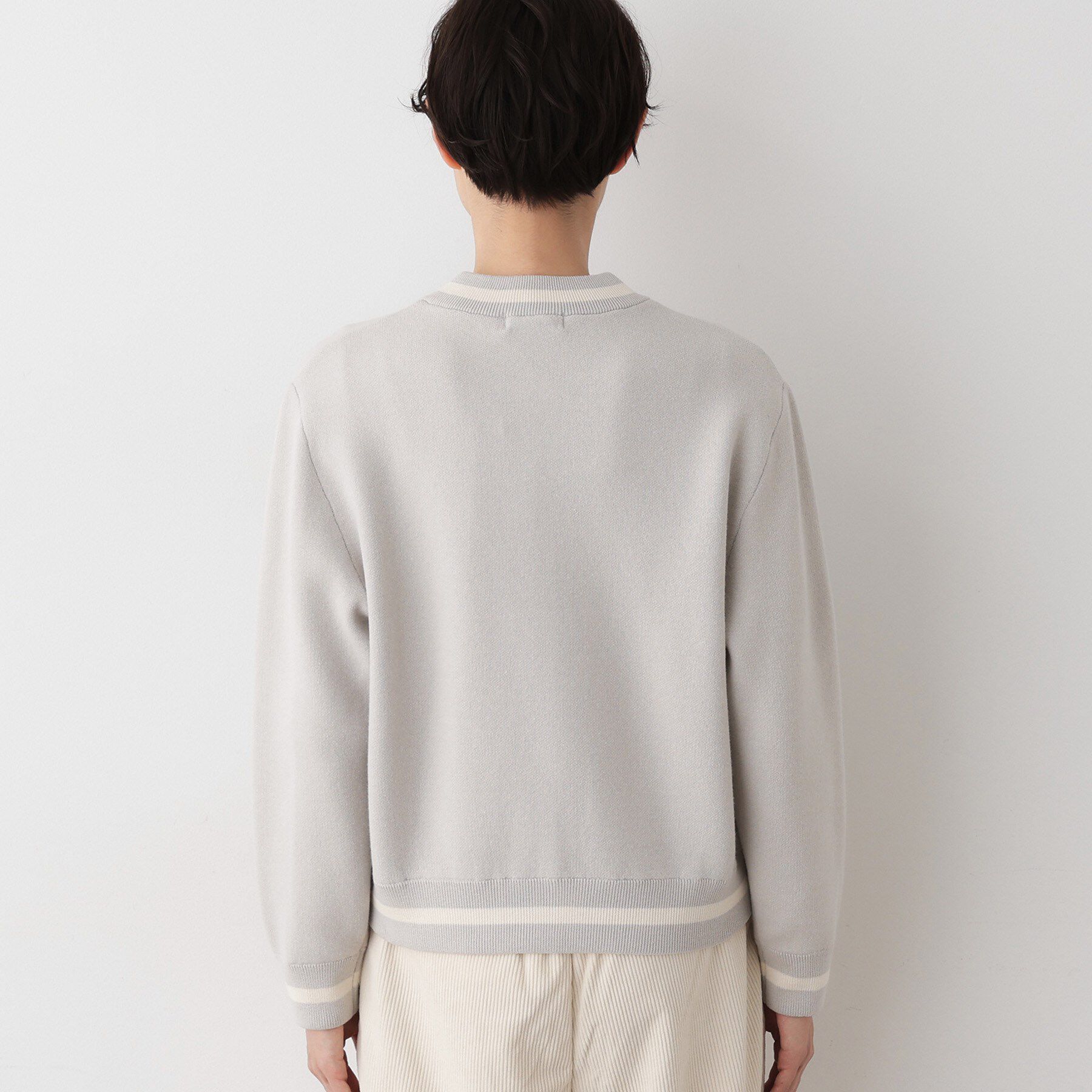 Dessin「【洗える】スタジャンカーディガン」|カーディガン|