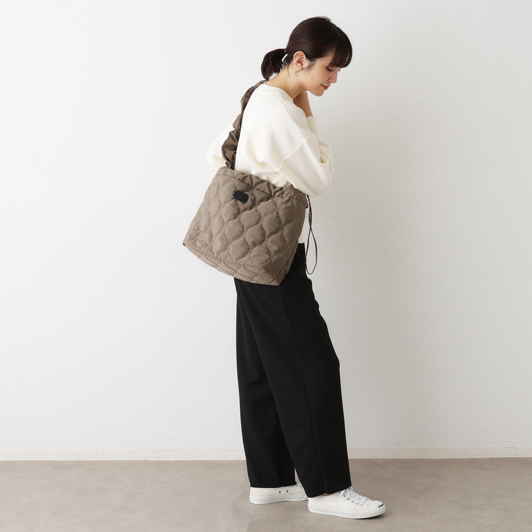 Dessin「中綿キルティングシャーリングショルダー」|ショルダー・メッセンジャー|