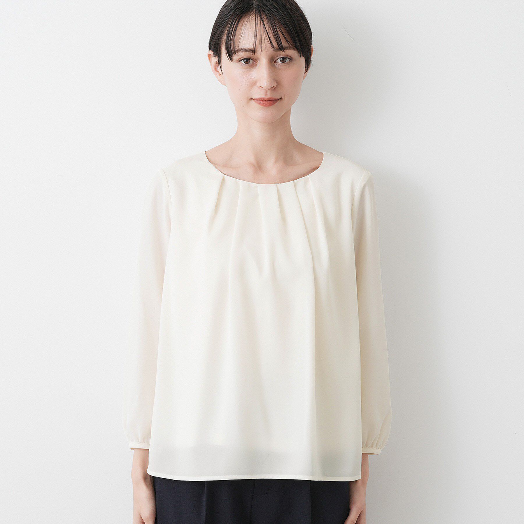 Dessin「【入卒/セレモニー/洗える】ジョーゼットブラウス」|シャツ・ブラウス|